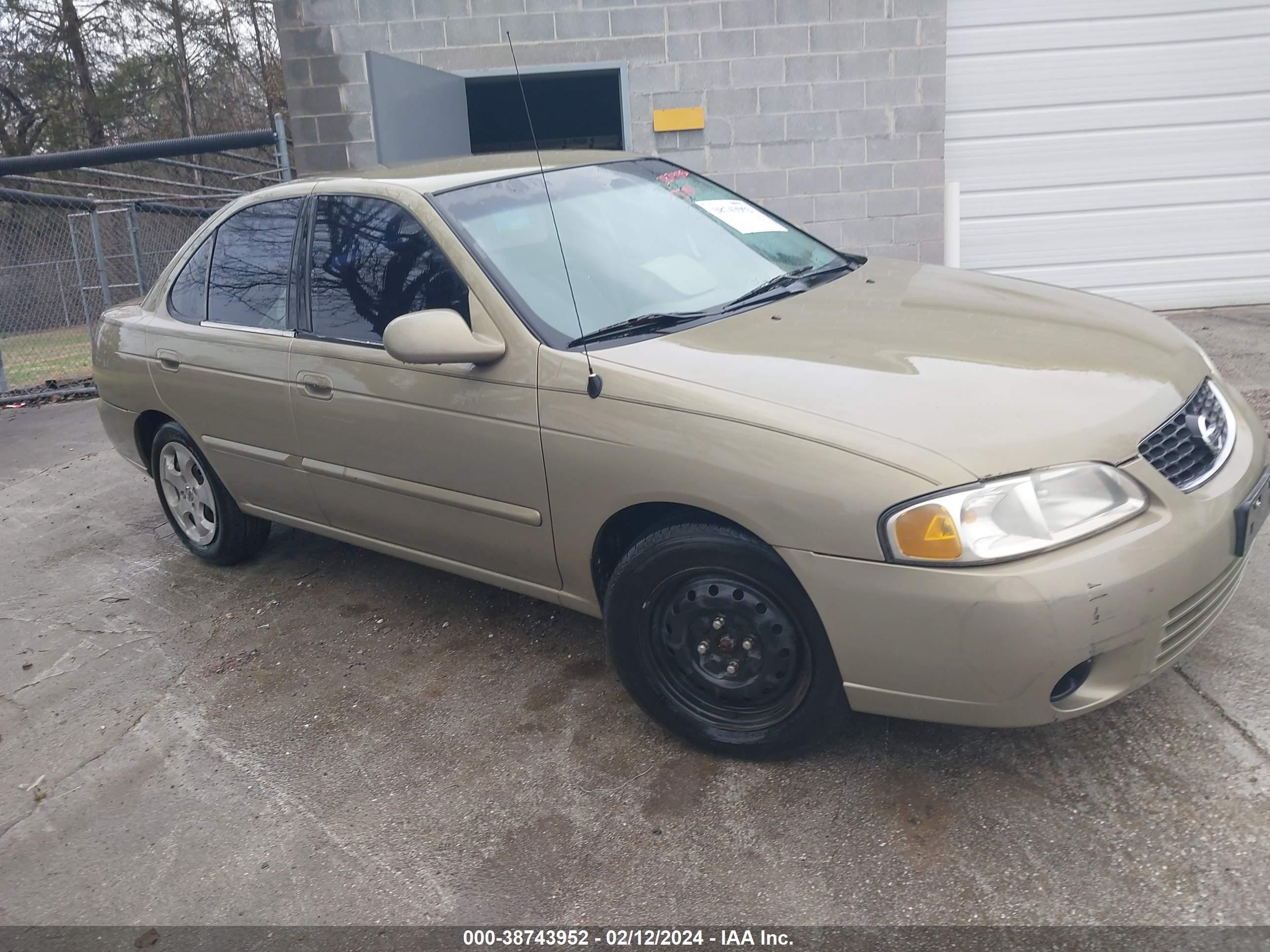 NISSAN SENTRA 2003 3n1cb51d73l783334