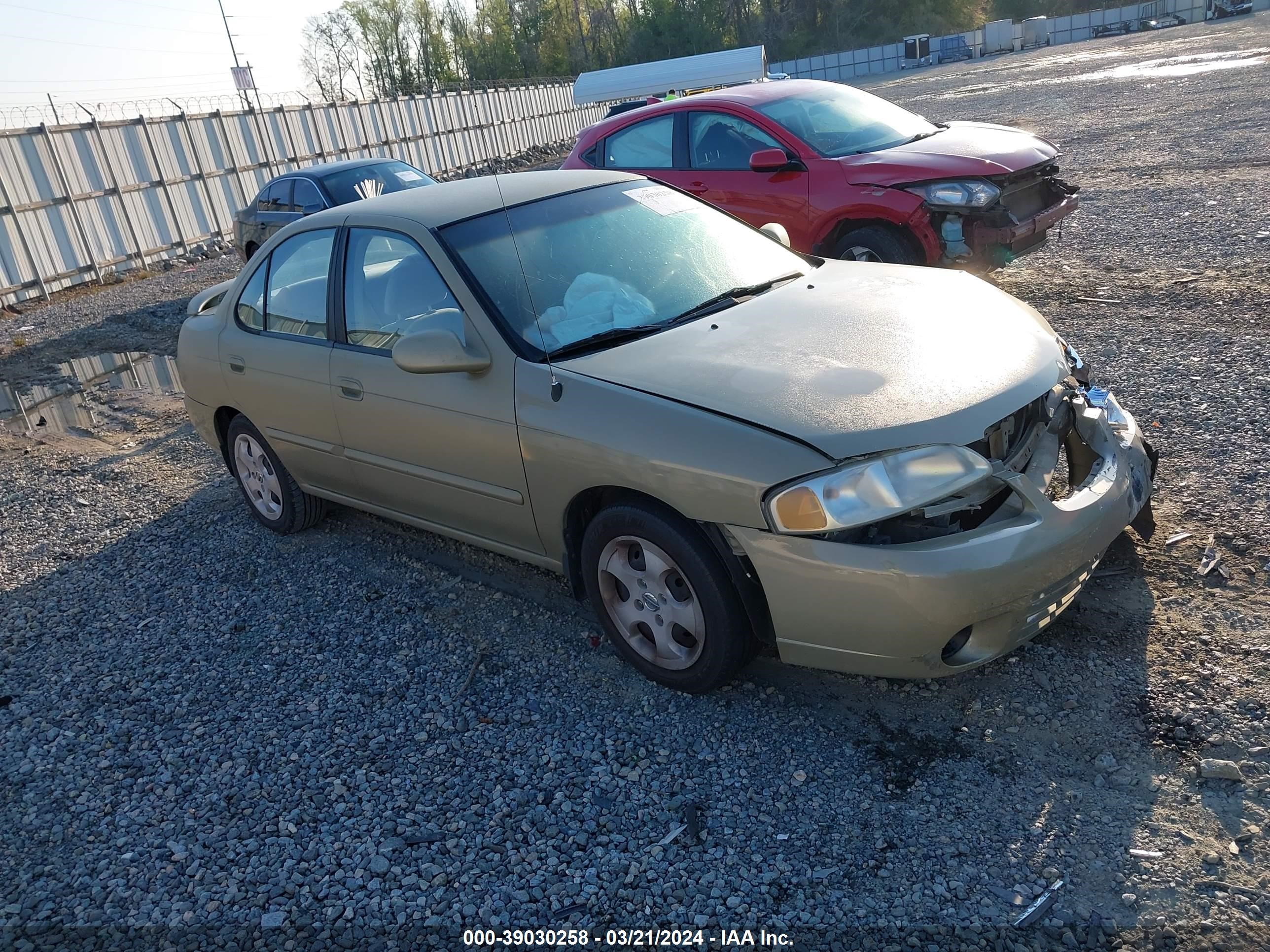 NISSAN SENTRA 2003 3n1cb51d73l819801