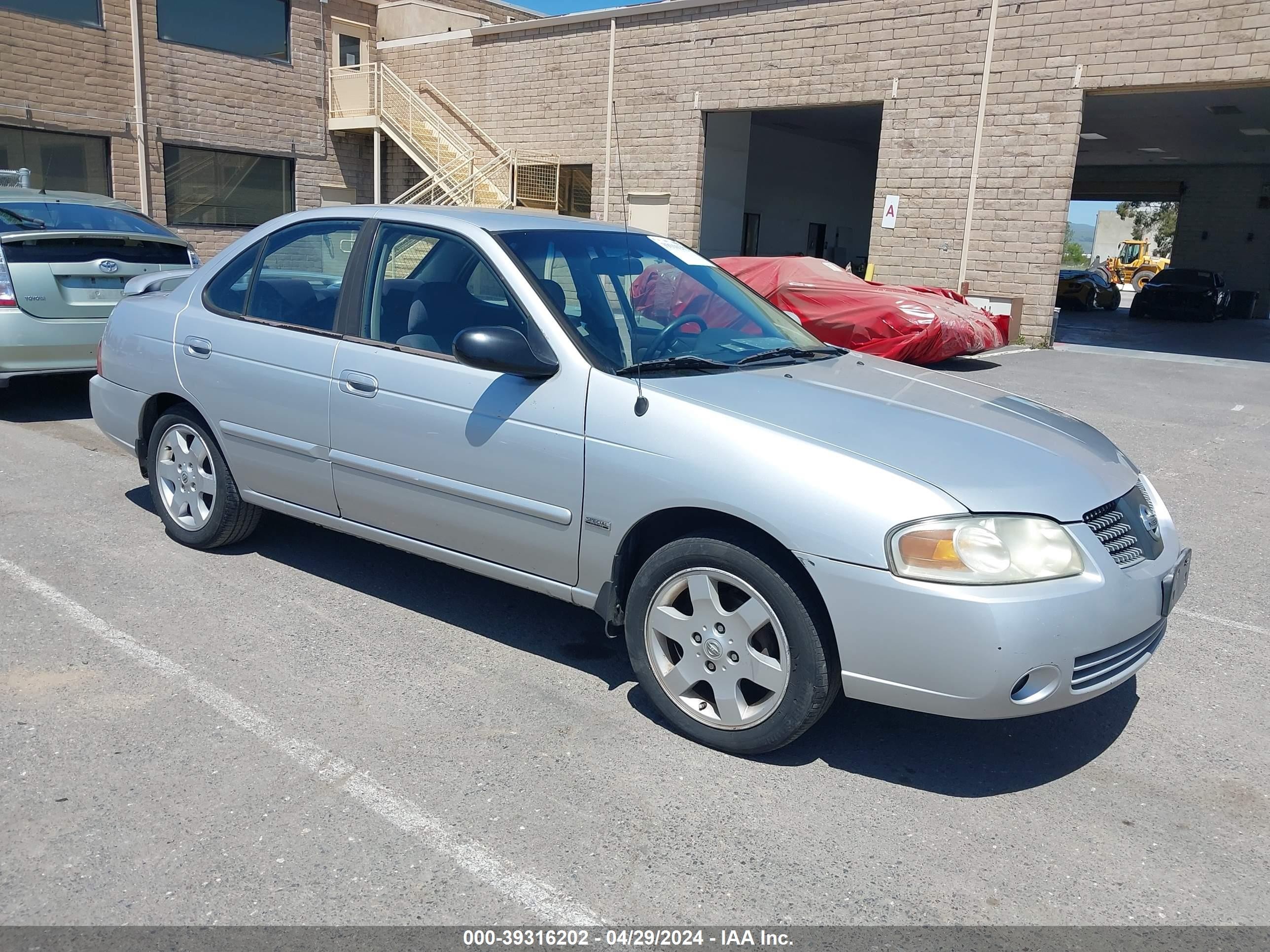 NISSAN SENTRA 2006 3n1cb51d76l499206