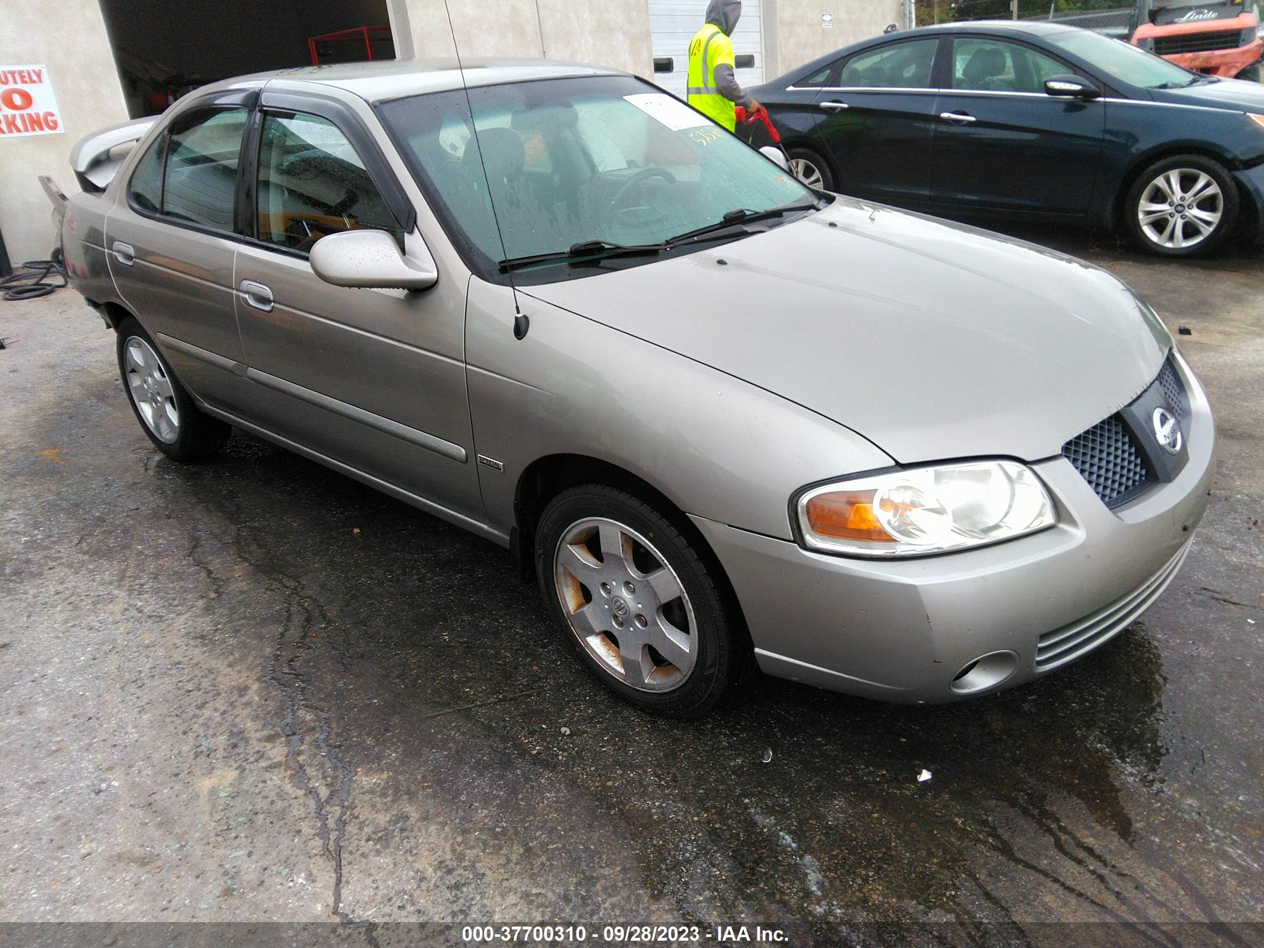 NISSAN SENTRA 2006 3n1cb51d76l525691