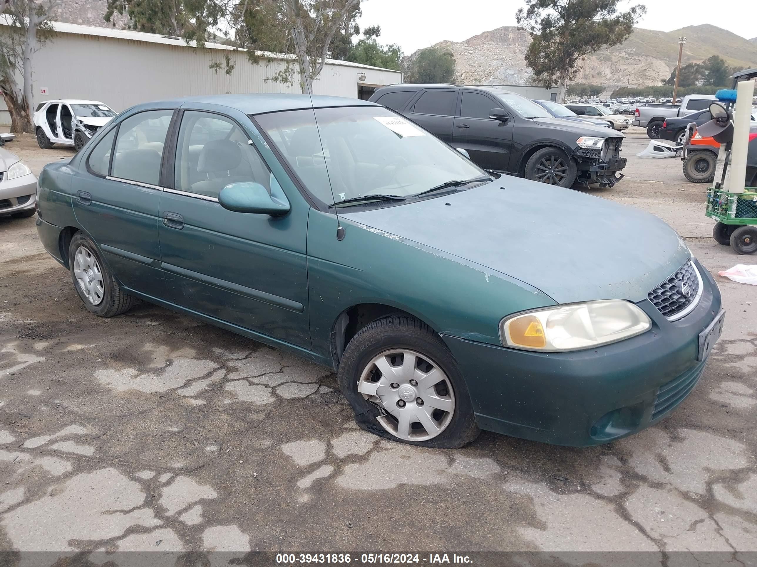 NISSAN SENTRA 2000 3n1cb51d7yl330015