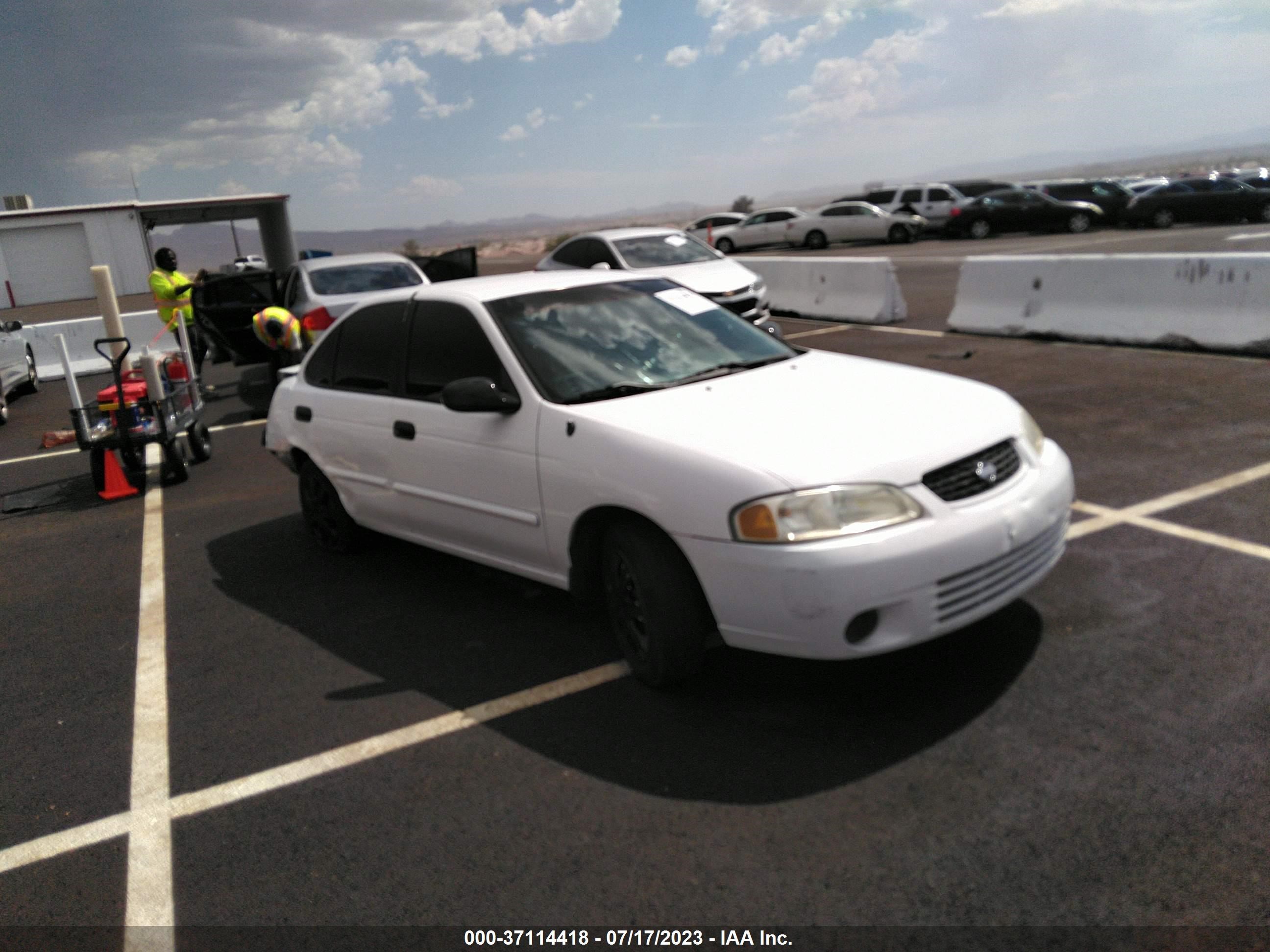 NISSAN SENTRA 2002 3n1cb51d82l585781