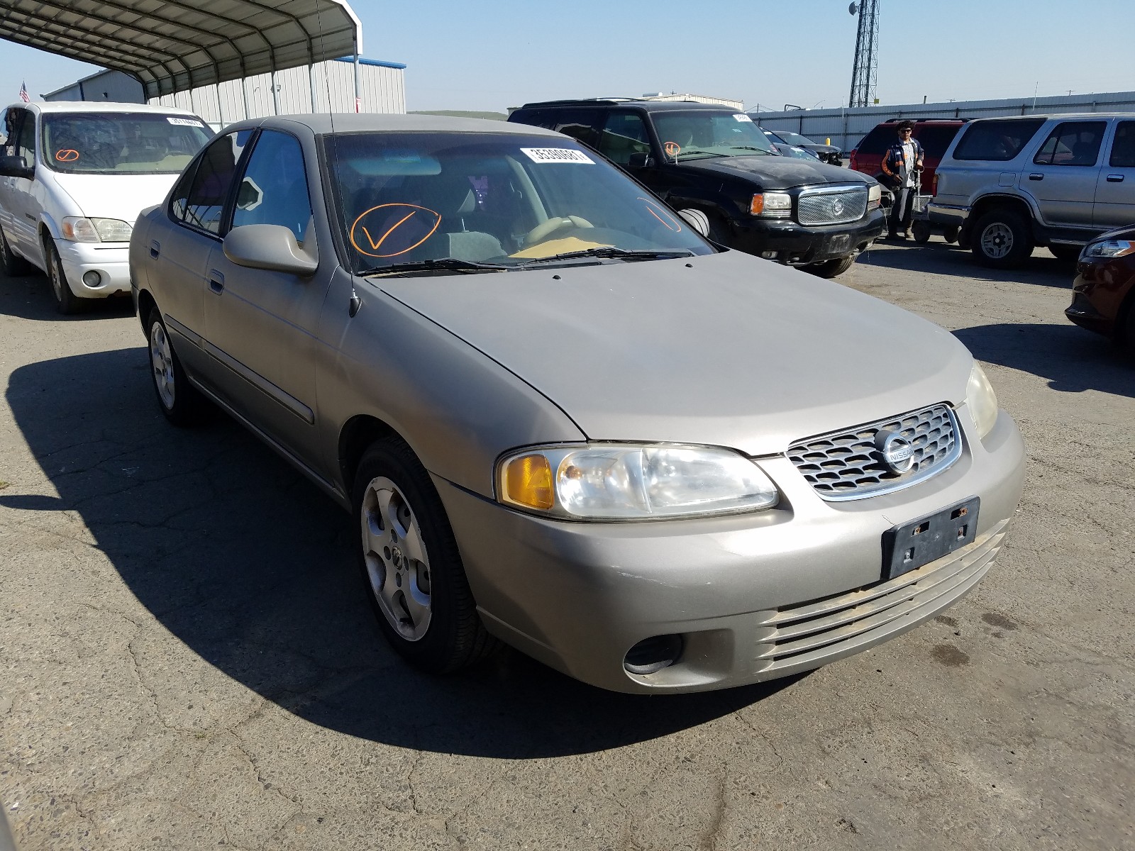 NISSAN SENTRA XE 2003 3n1cb51d83l796352