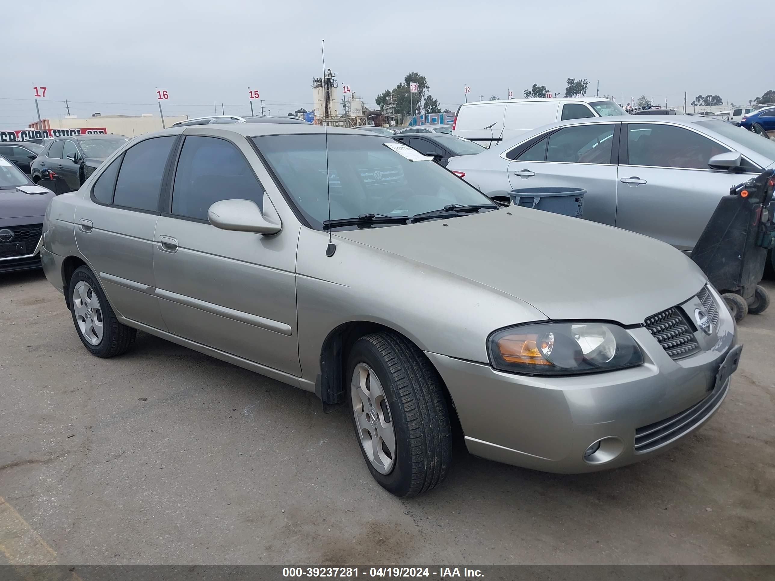 NISSAN SENTRA 2005 3n1cb51d85l514598