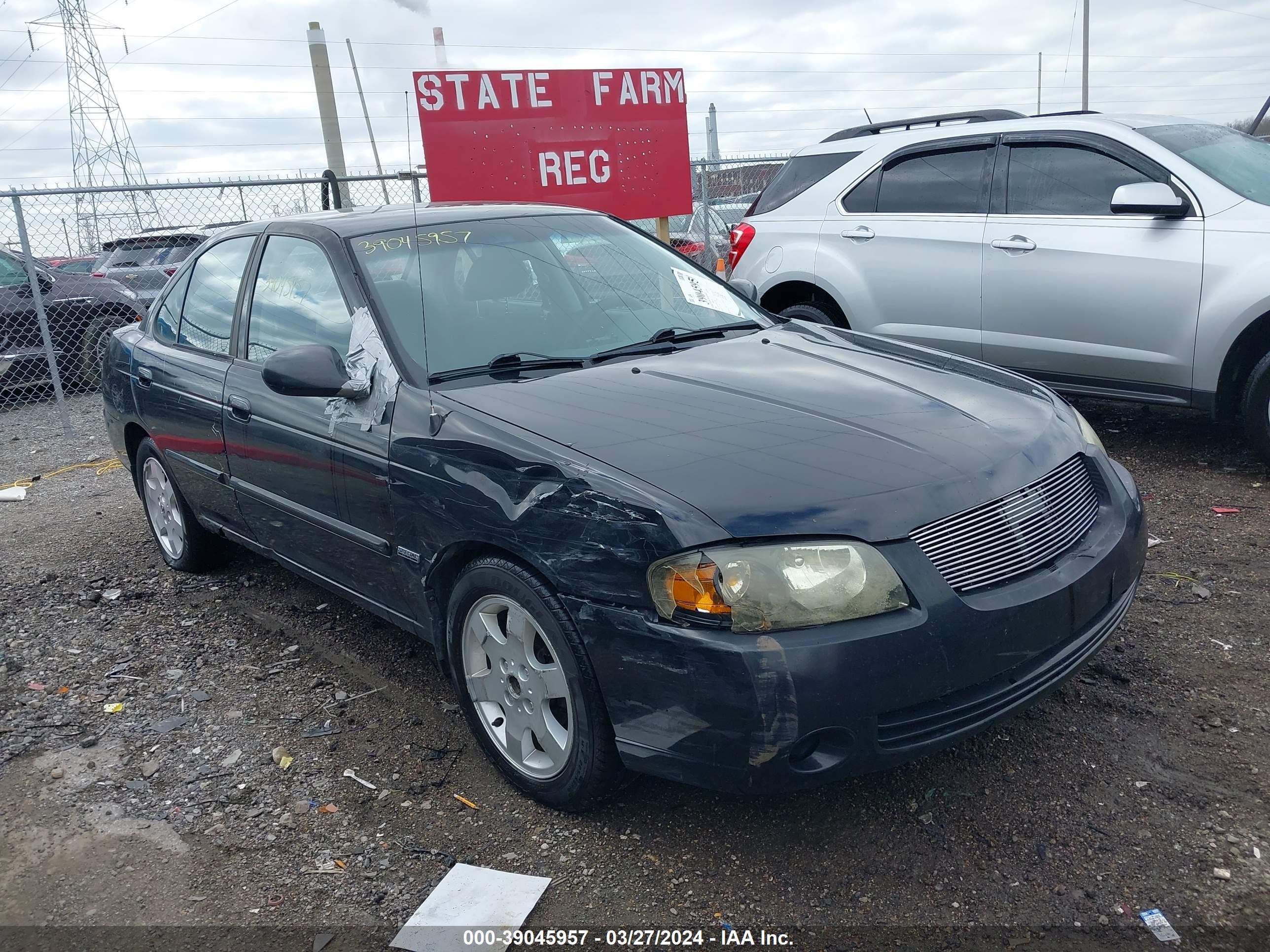 NISSAN SENTRA 2006 3n1cb51d86l582689