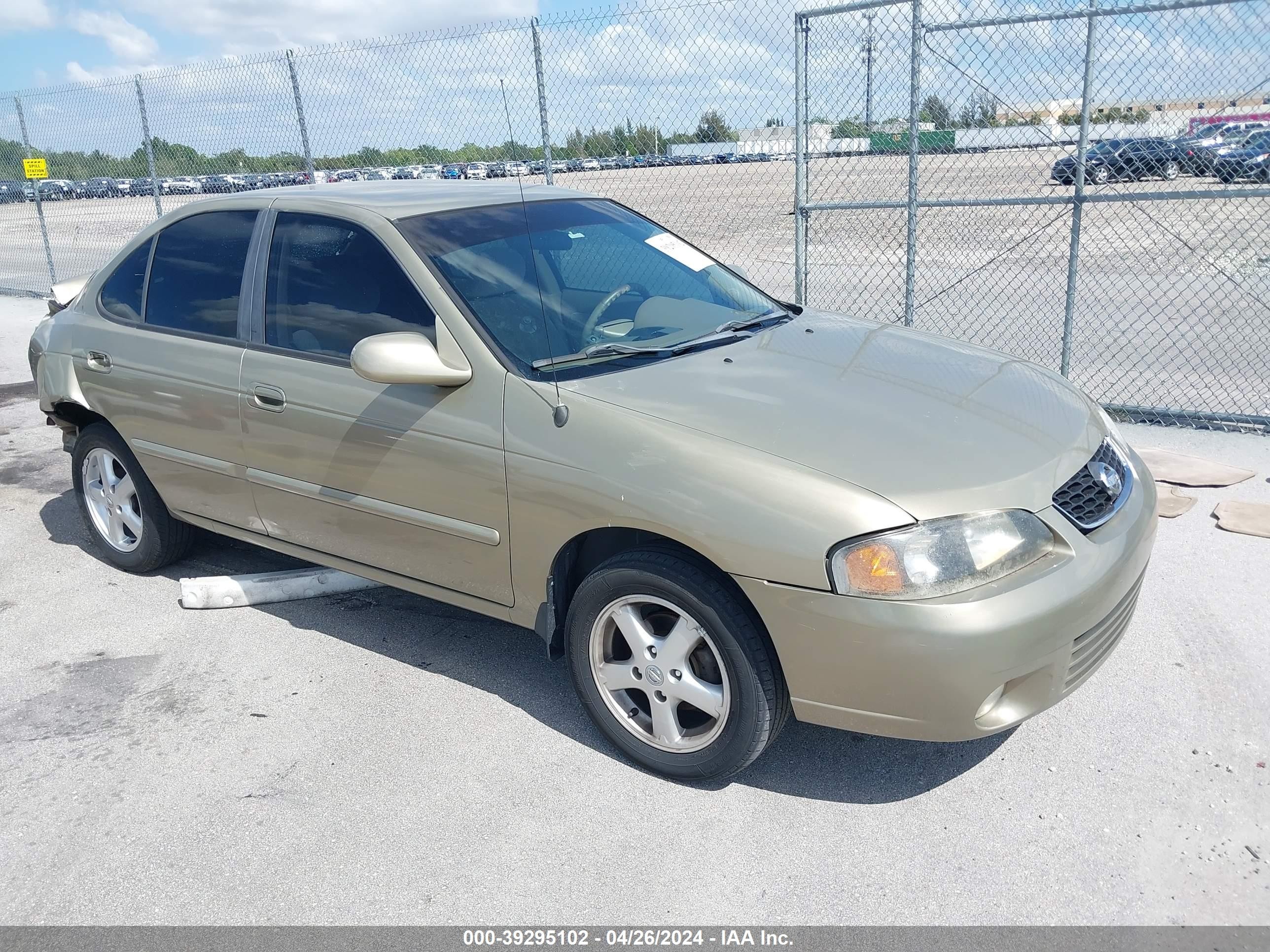 NISSAN SENTRA 2003 3n1cb51d93l700888