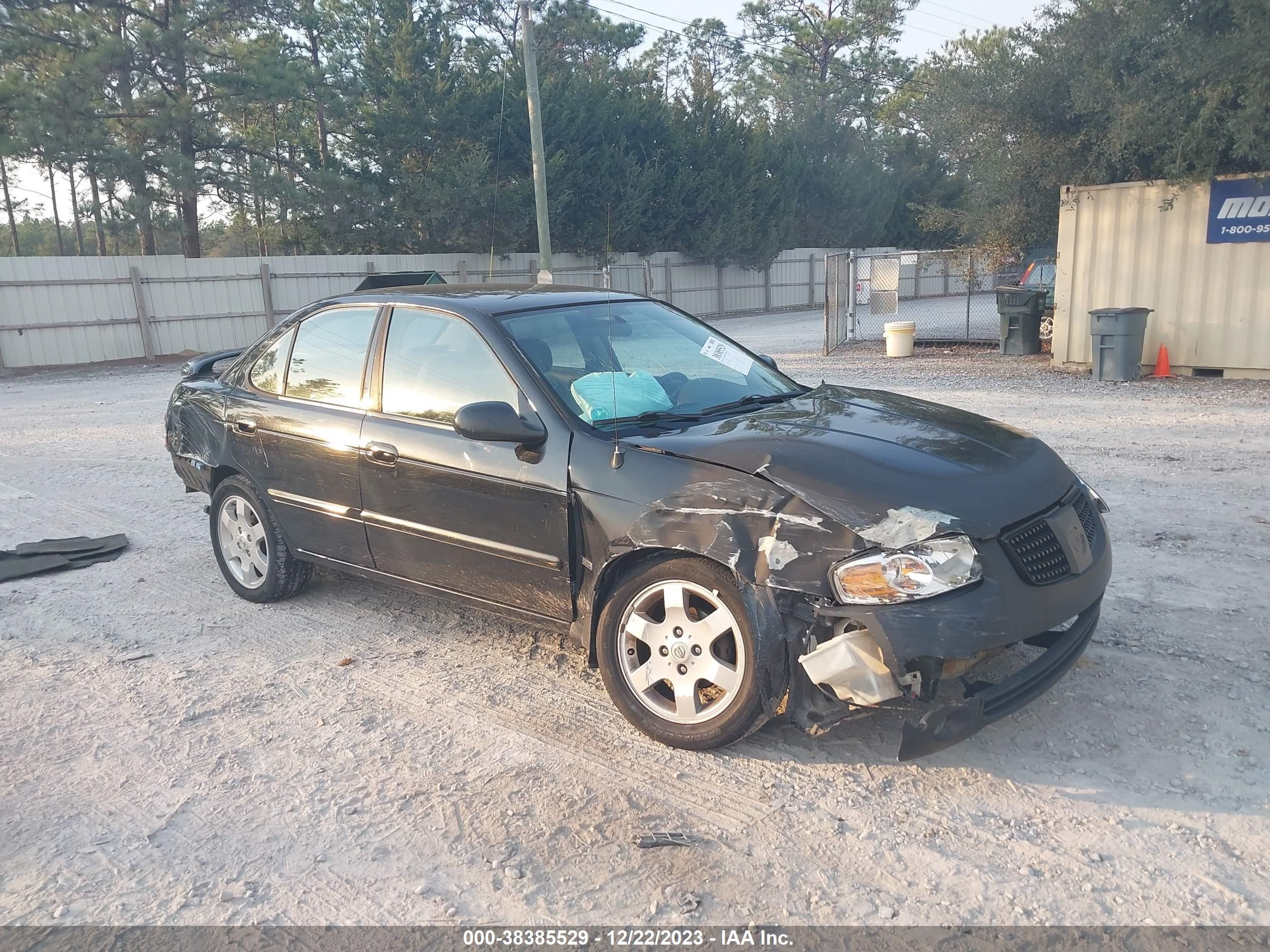 NISSAN SENTRA 2006 3n1cb51d96l623766