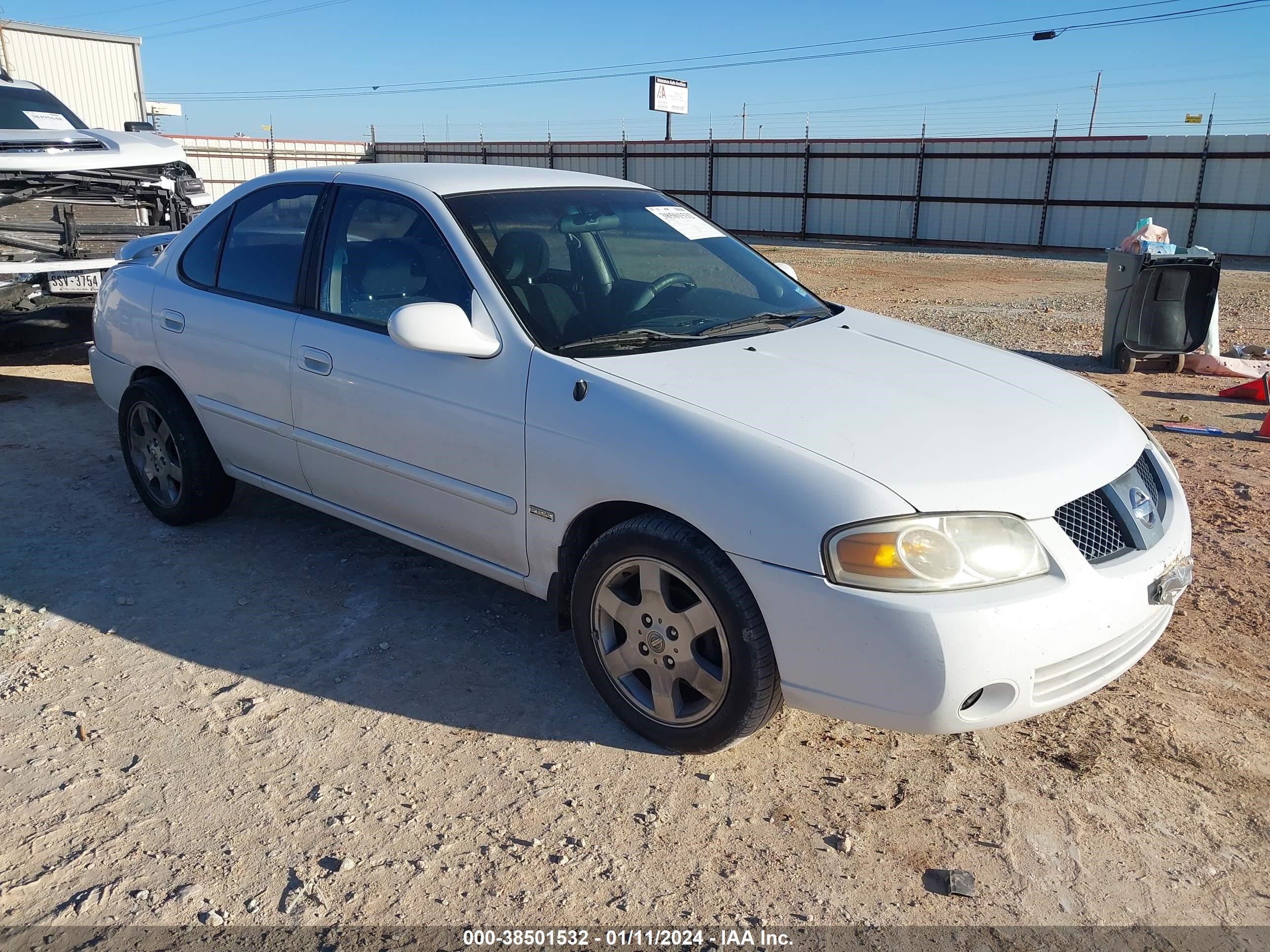 NISSAN SENTRA 2006 3n1cb51d96l637487