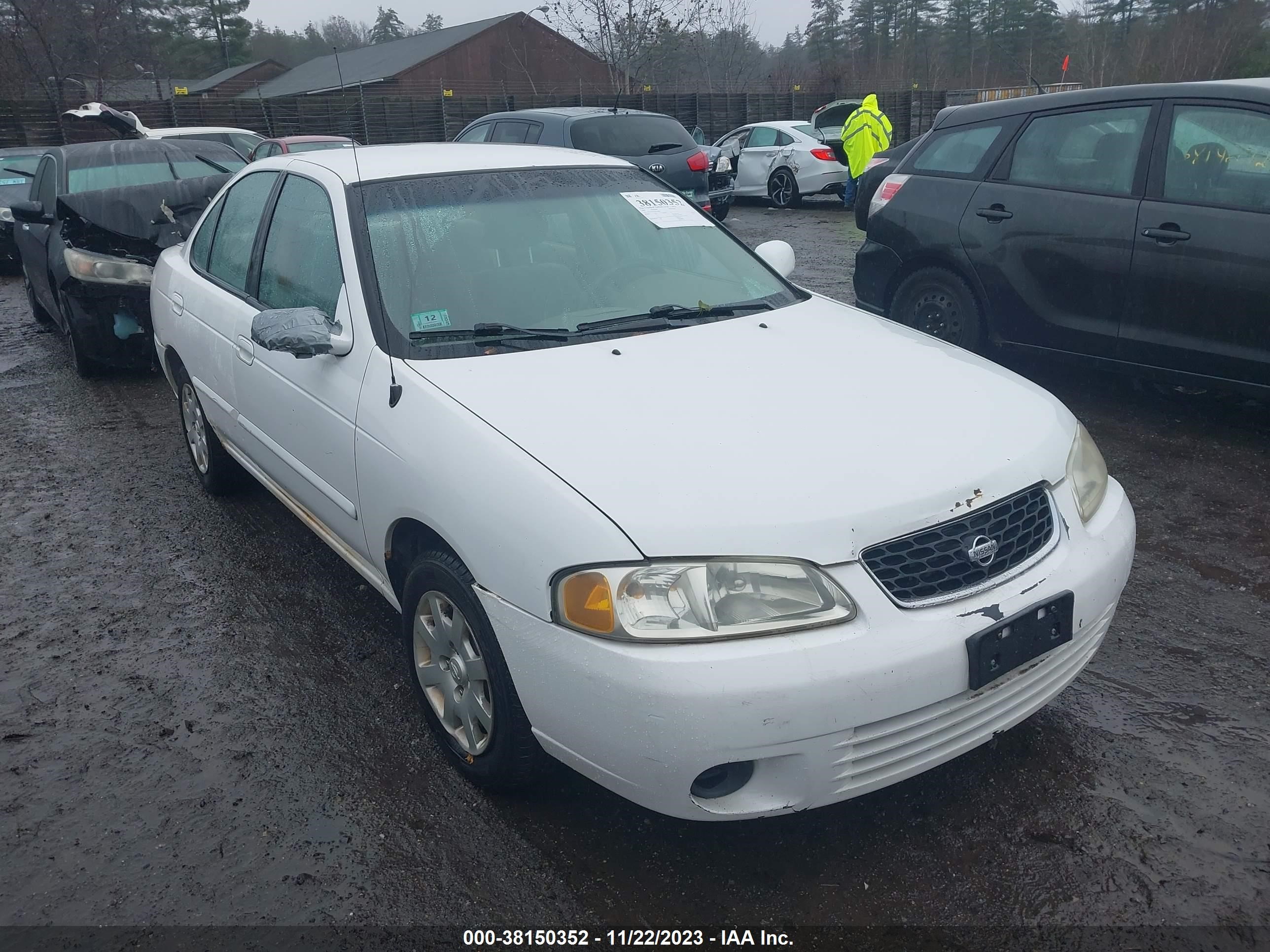 NISSAN SENTRA 2001 3n1cb51dx1l517805