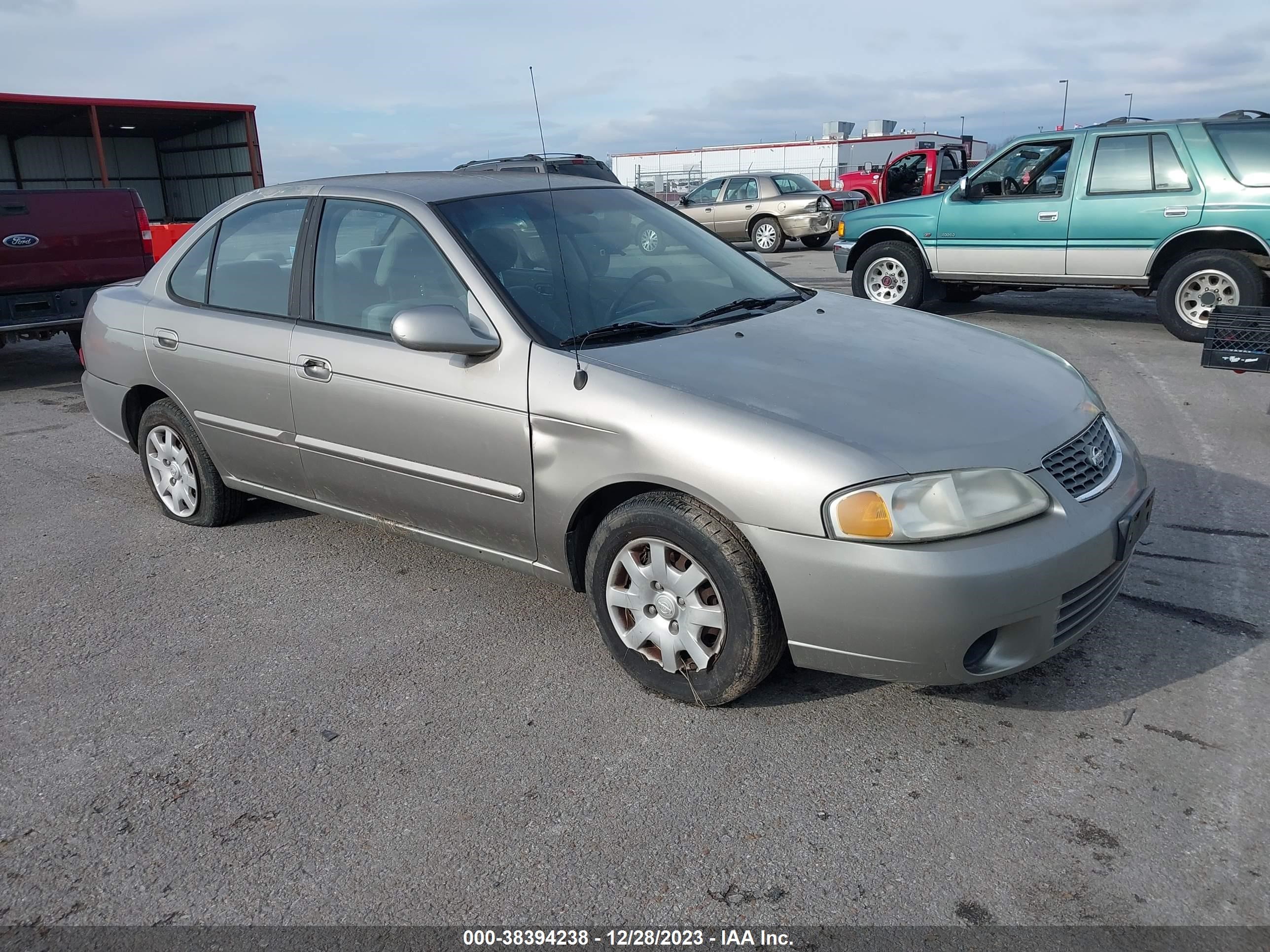 NISSAN SENTRA 2002 3n1cb51dx2l678897