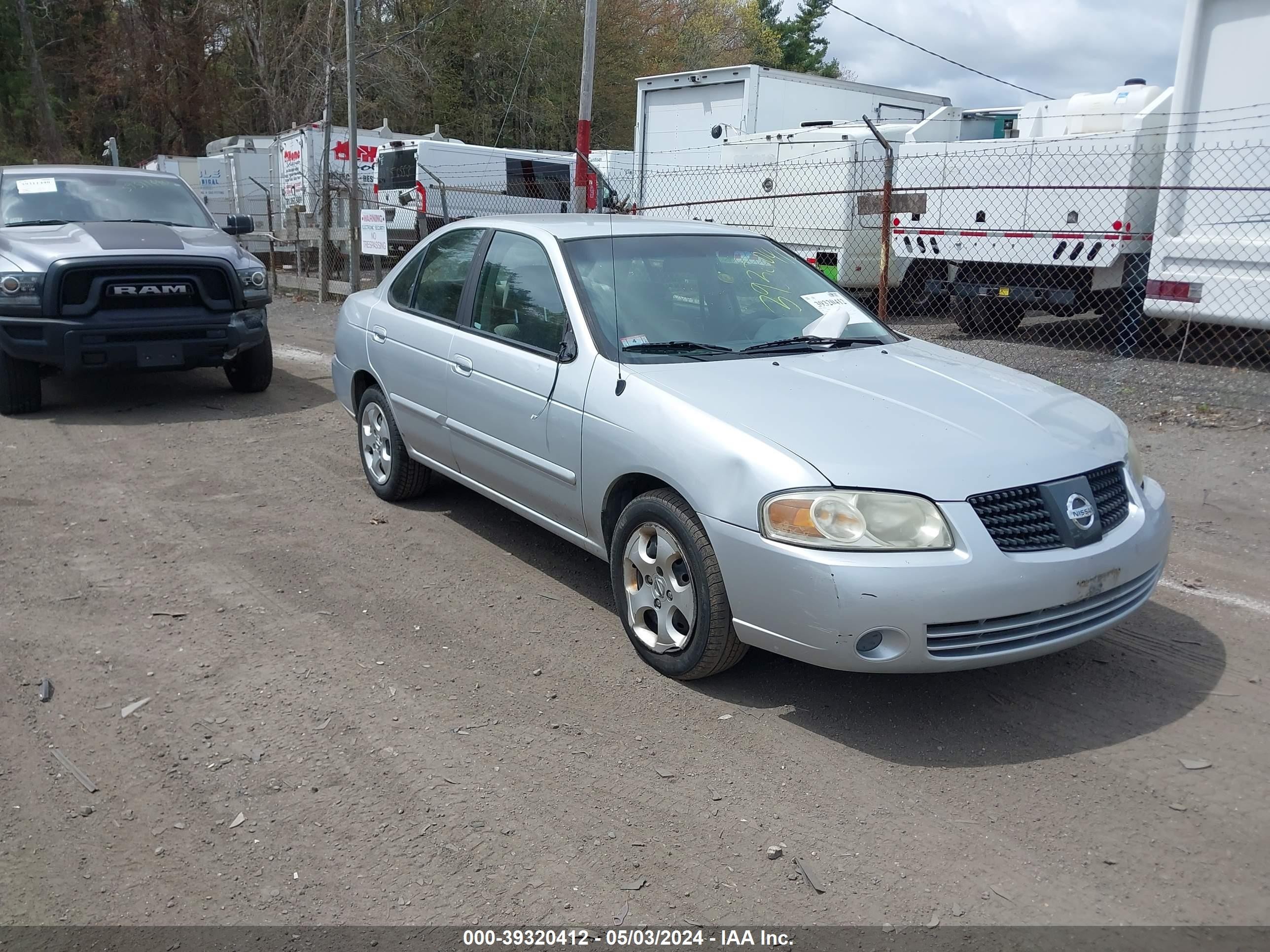 NISSAN SENTRA 2006 3n1cb51dx6l471609