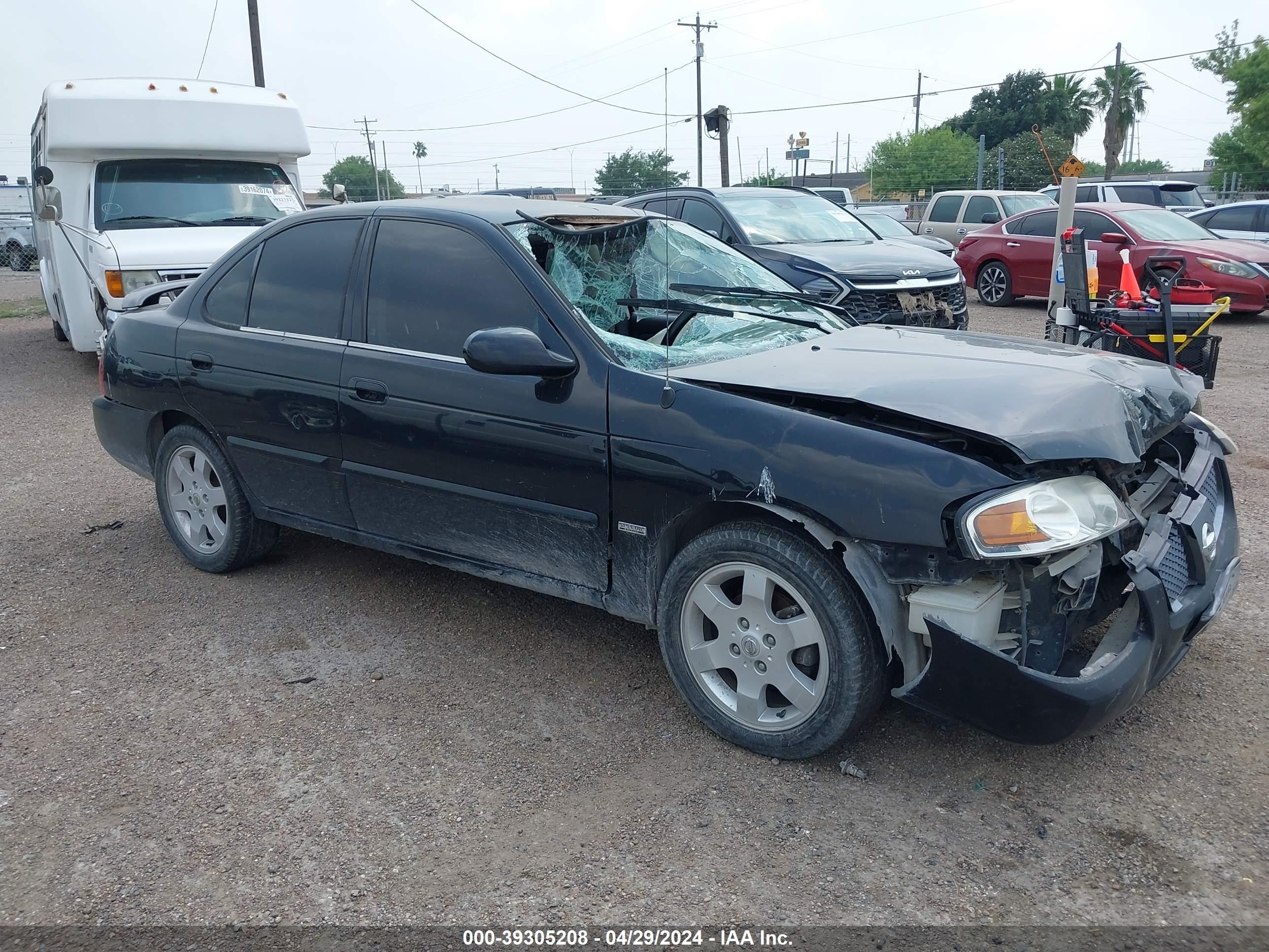 NISSAN SENTRA 2006 3n1cb51dx6l567952