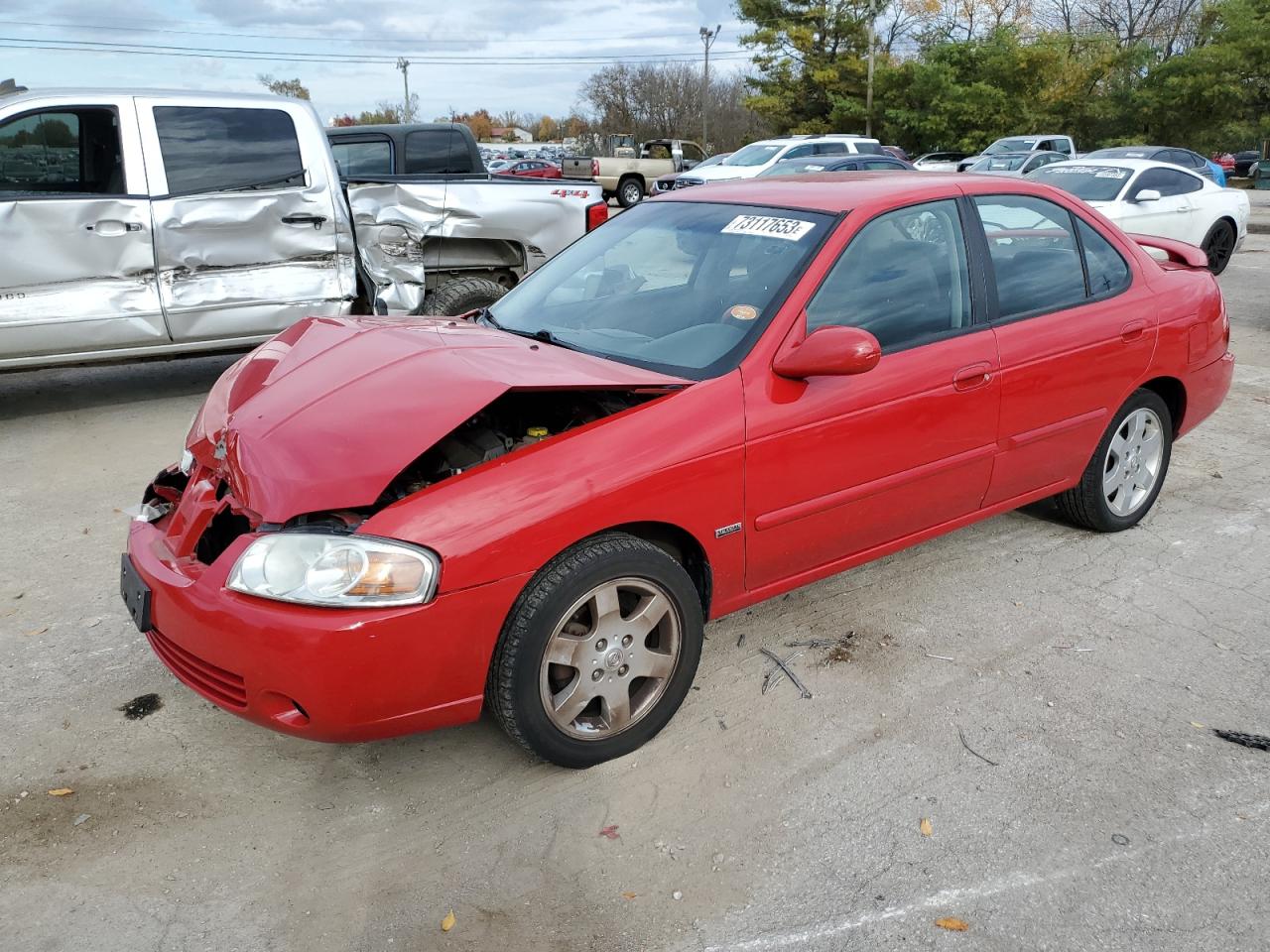 NISSAN SENTRA 2006 3n1cb51dx6l643556