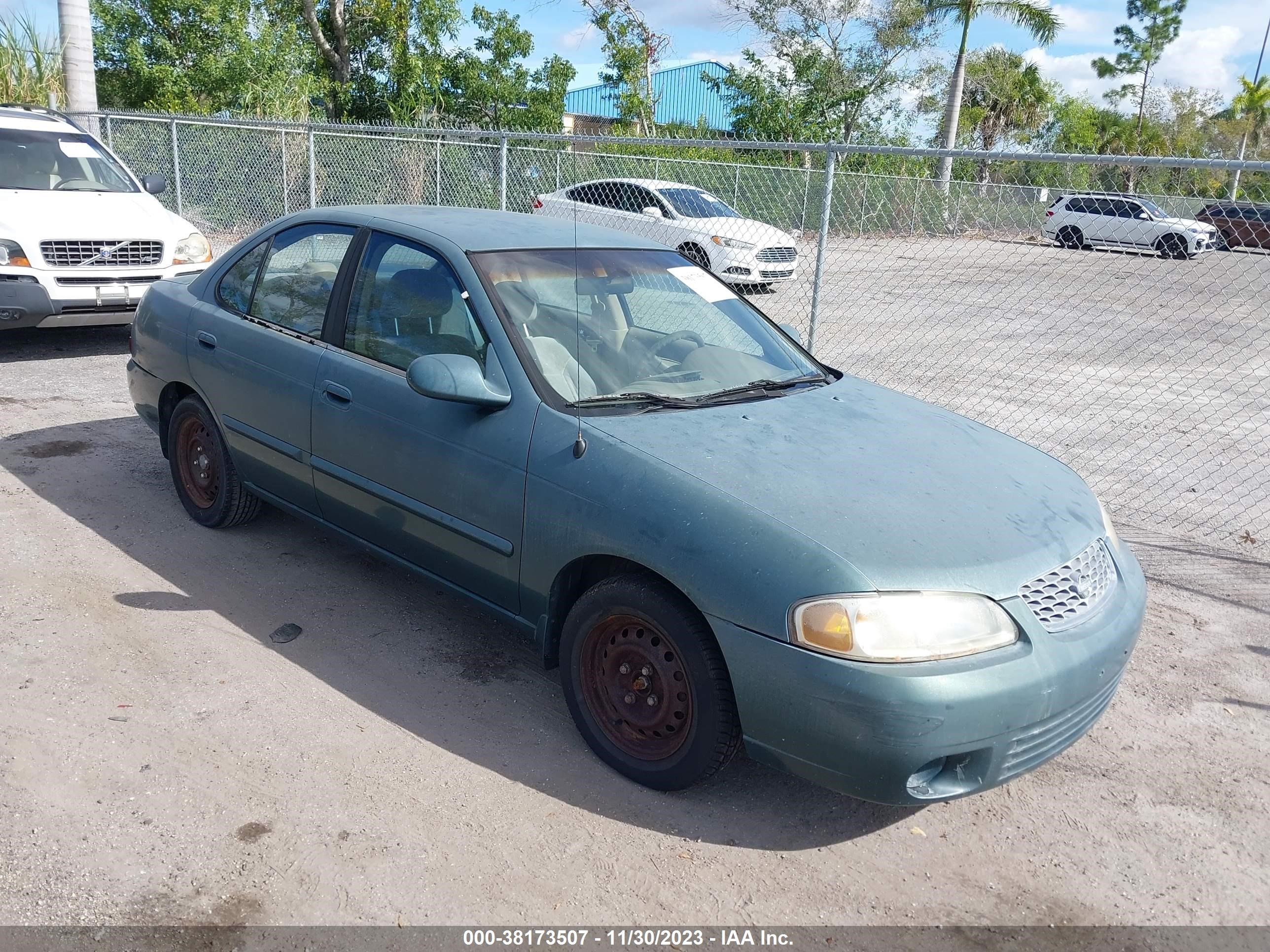 NISSAN SENTRA 2000 3n1cb51dxyl304718