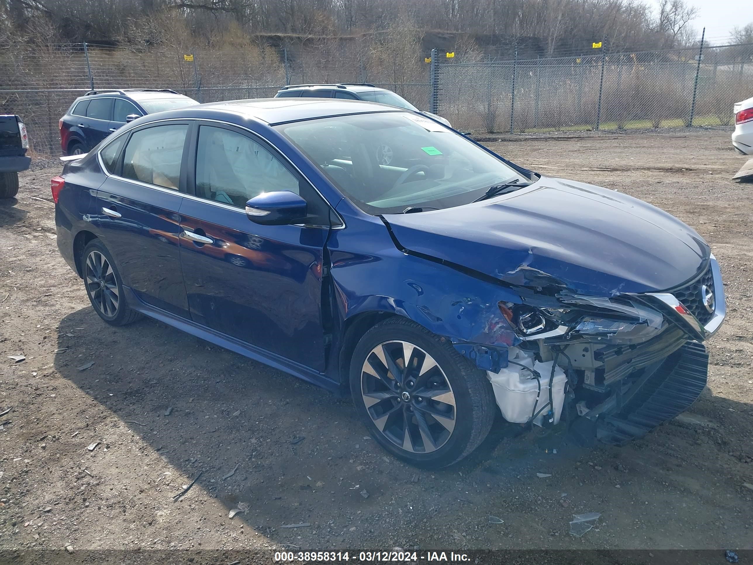 NISSAN SENTRA 2017 3n1cb7ap5hy218984