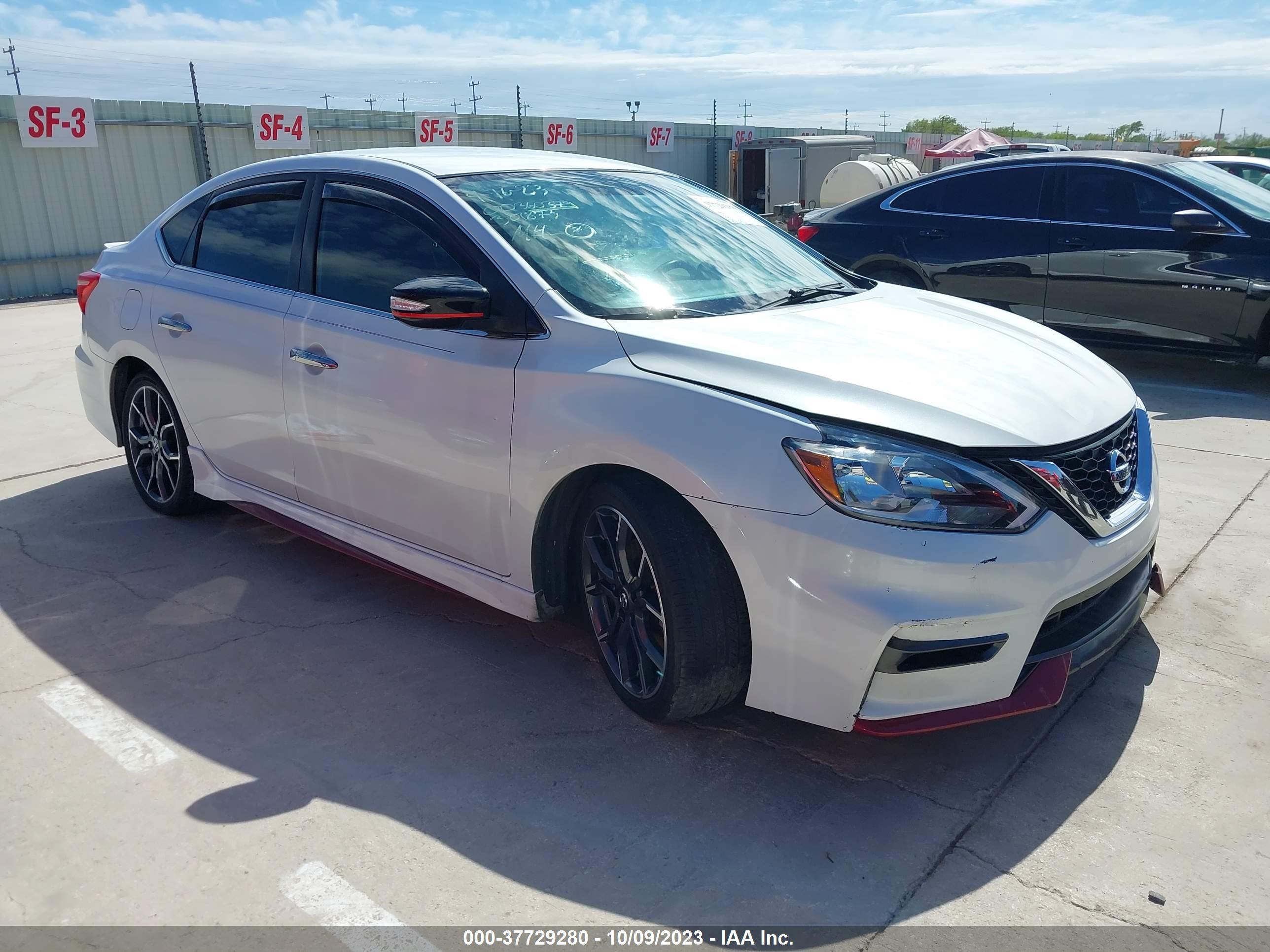 NISSAN SENTRA 2017 3n1cb7ap6hy301873