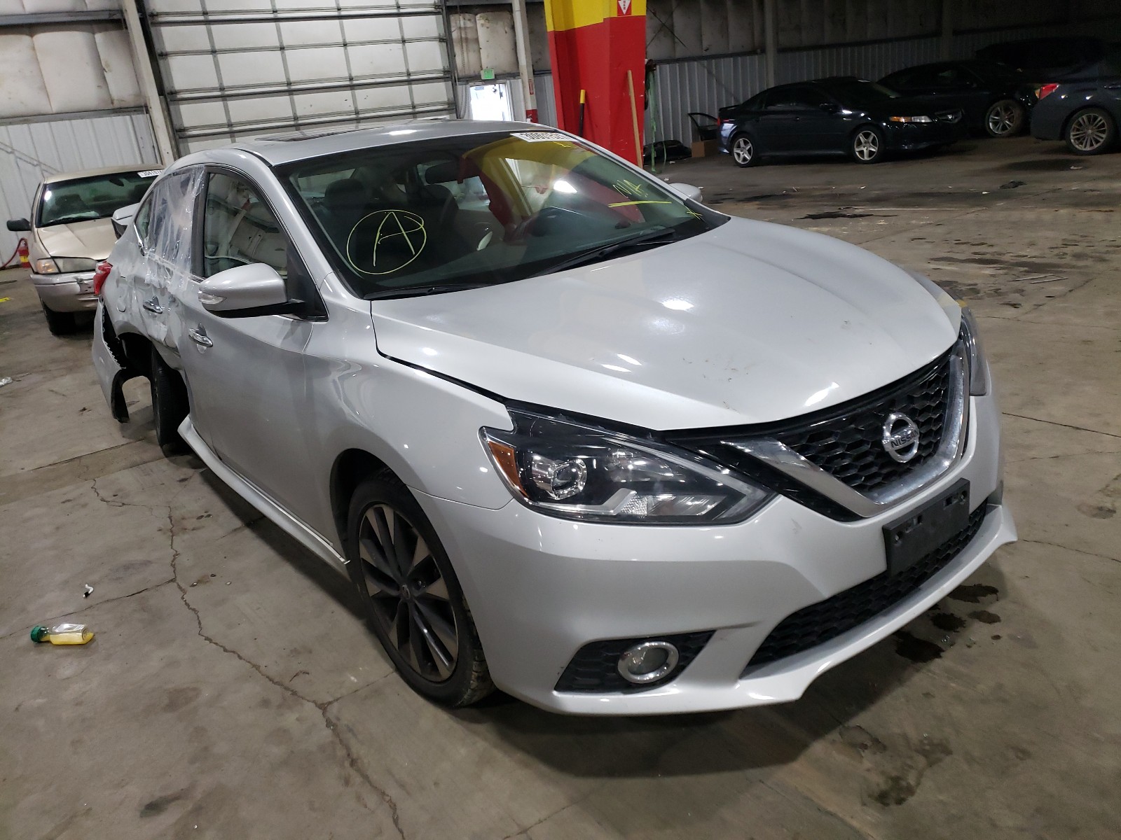 NISSAN SENTRA SR 2017 3n1cb7ap7hy286252