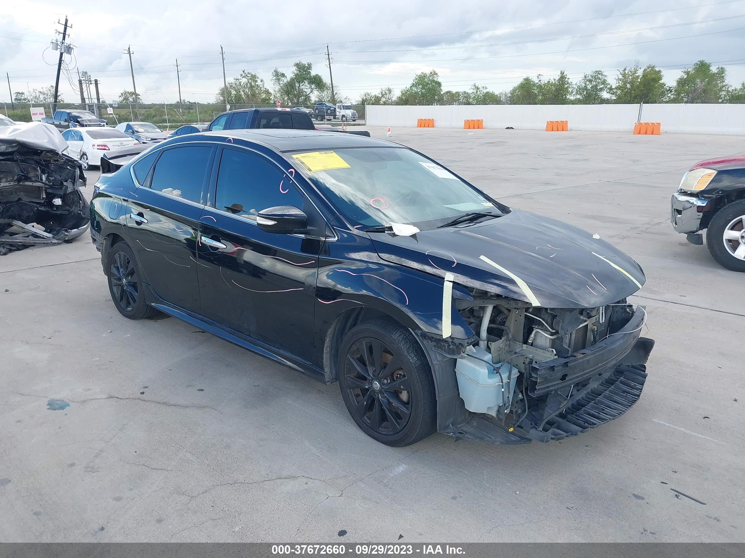 NISSAN SENTRA 2017 3n1cb7ap7hy319220