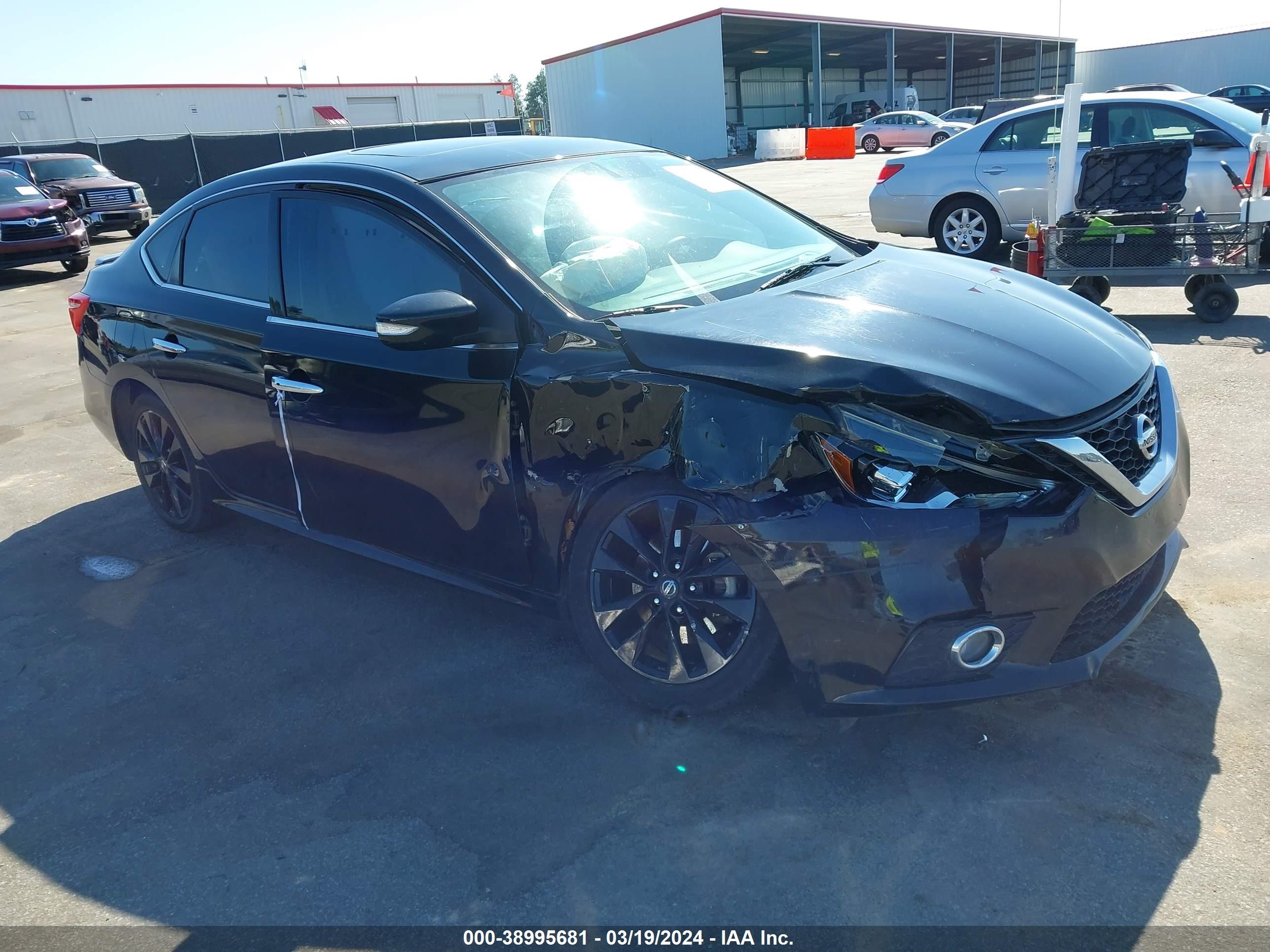 NISSAN SENTRA 2017 3n1cb7ap8hy263465