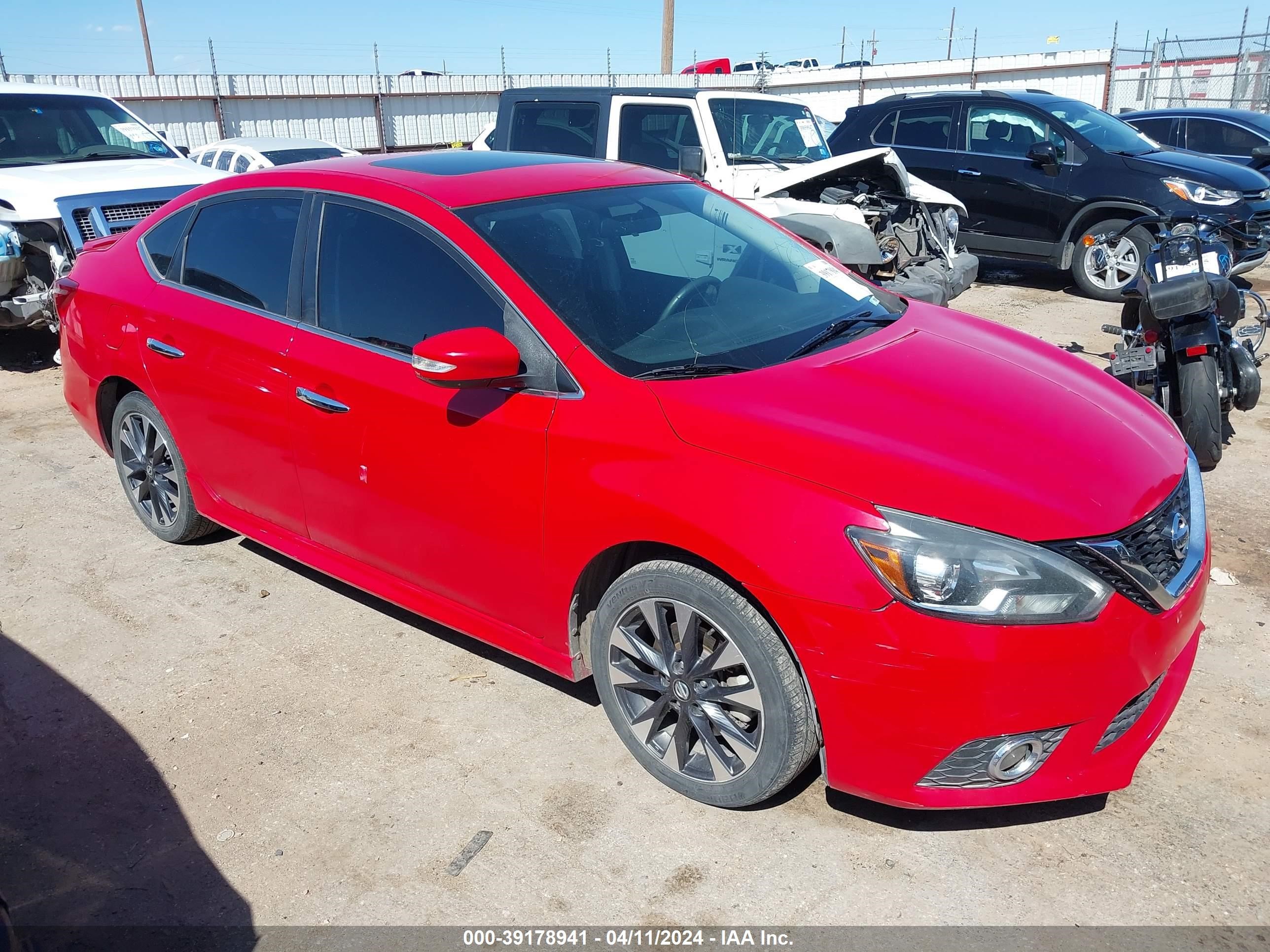 NISSAN SENTRA 2017 3n1cb7apxhy236543