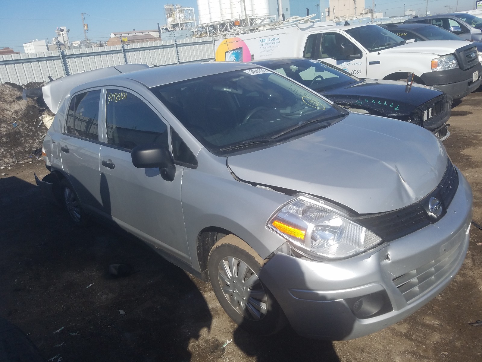 NISSAN VERSA S 2011 3n1cc1ap2bl442633