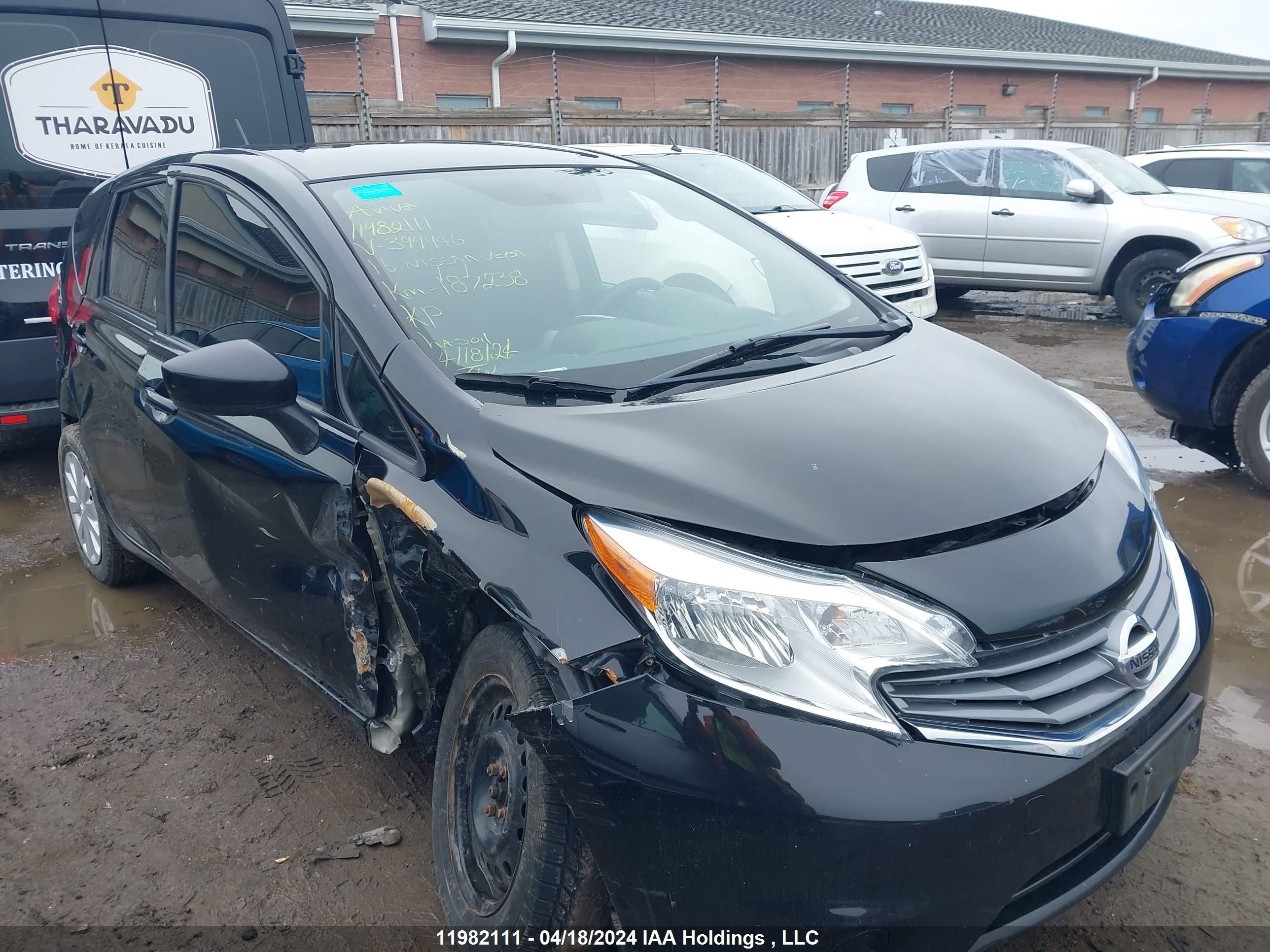 NISSAN VERSA 2016 3n1ce2cp9gl399946