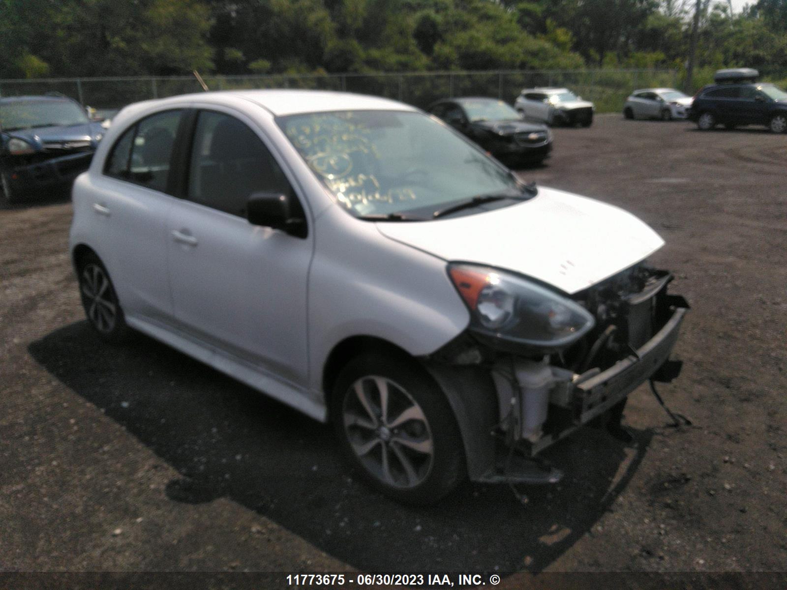 NISSAN MICRA 2015 3n1ck3cp0fl223543