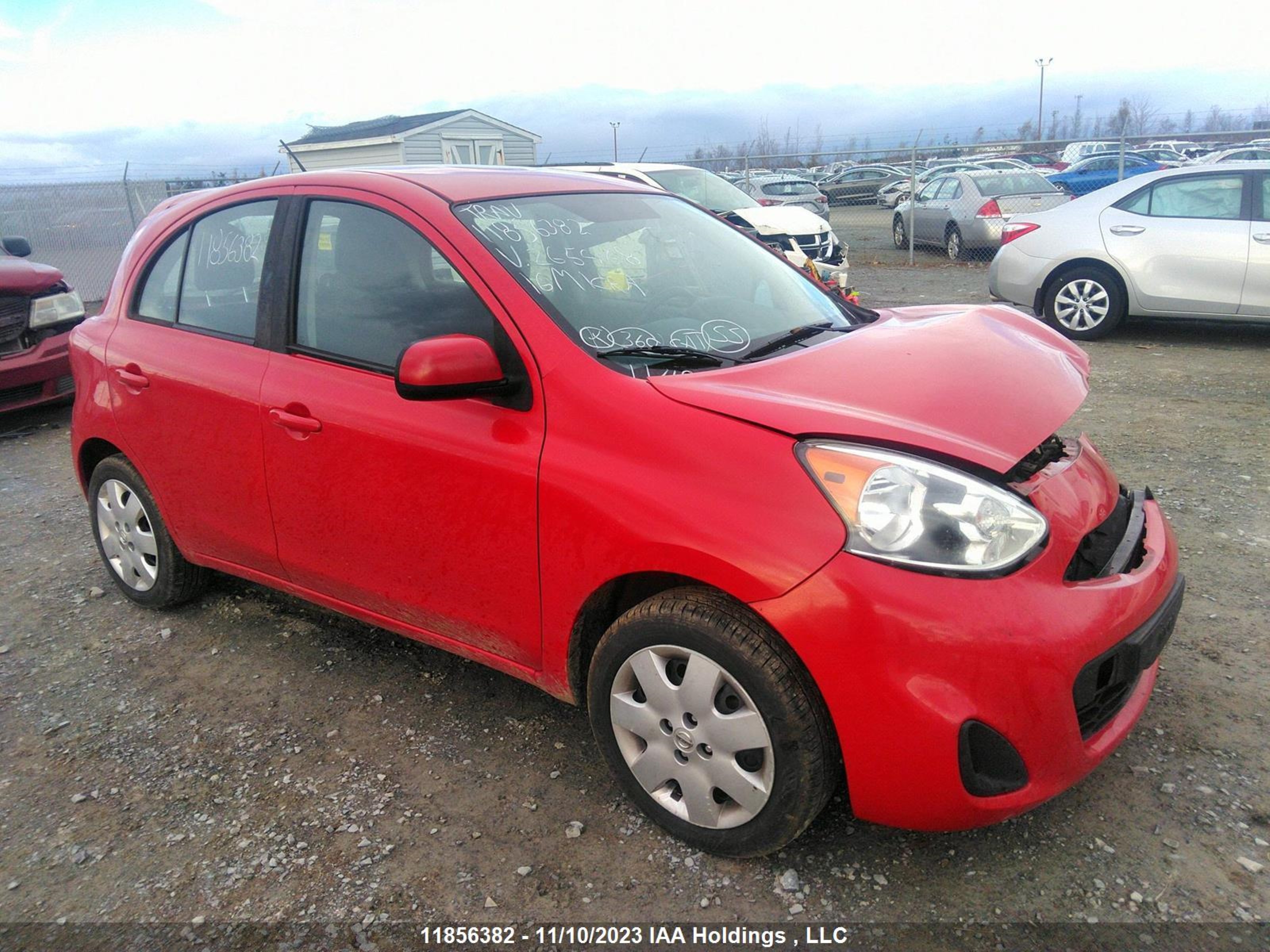 NISSAN MICRA 2016 3n1ck3cp0gl265468