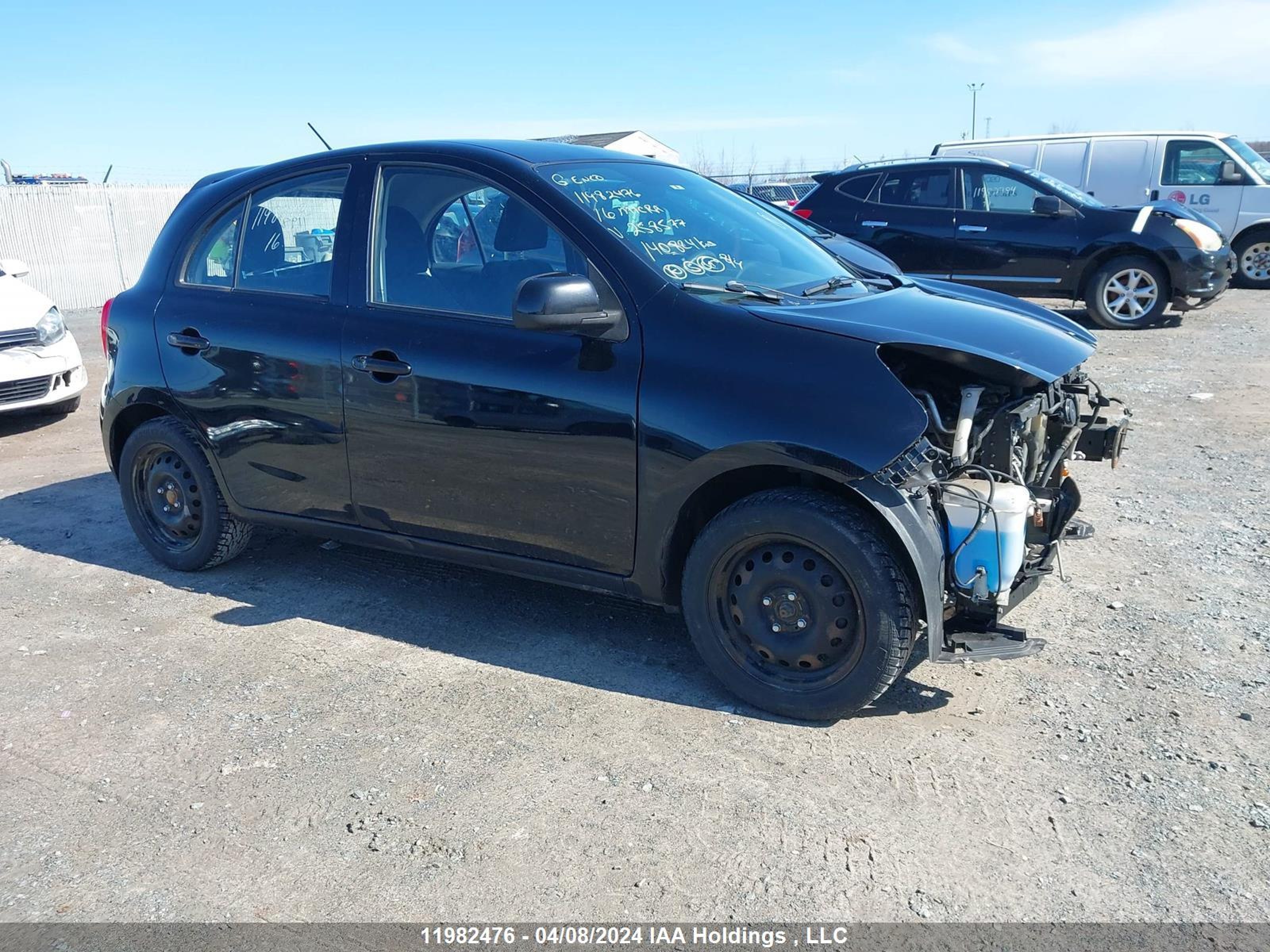 NISSAN MICRA 2016 3n1ck3cp3gl258577