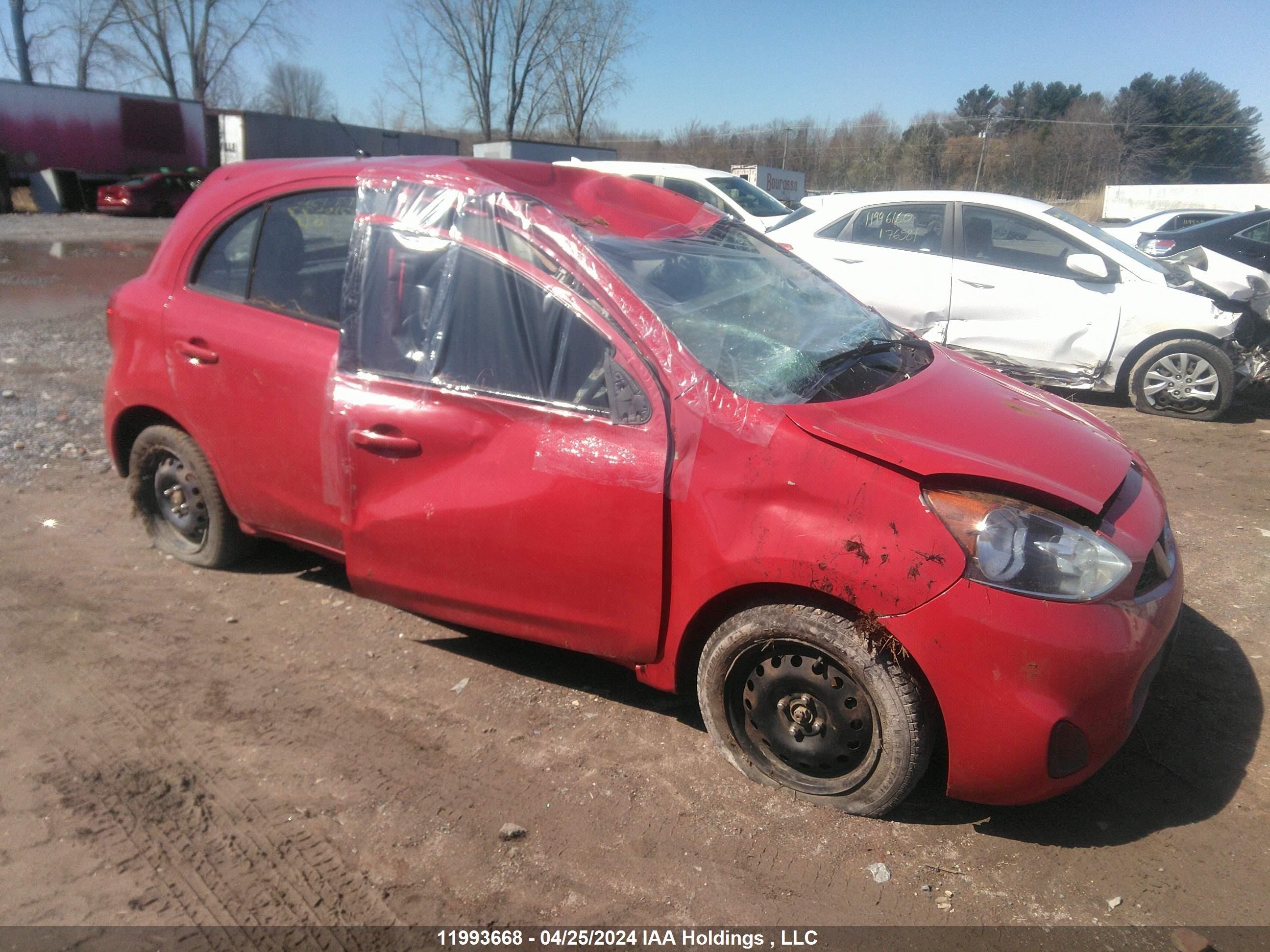 NISSAN MICRA 2015 3n1ck3cp4fl230477