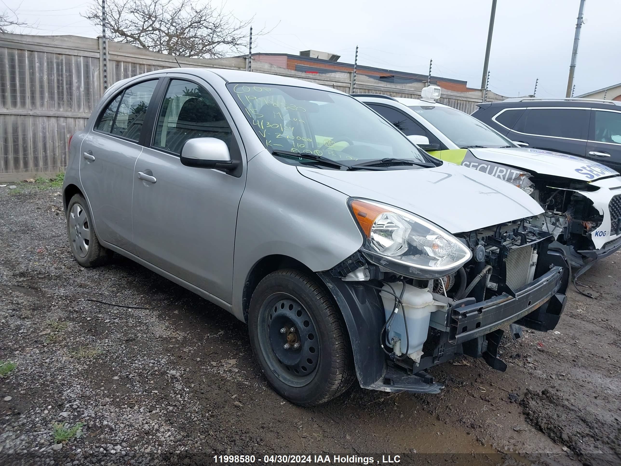 NISSAN MICRA 2015 3n1ck3cp6fl270060