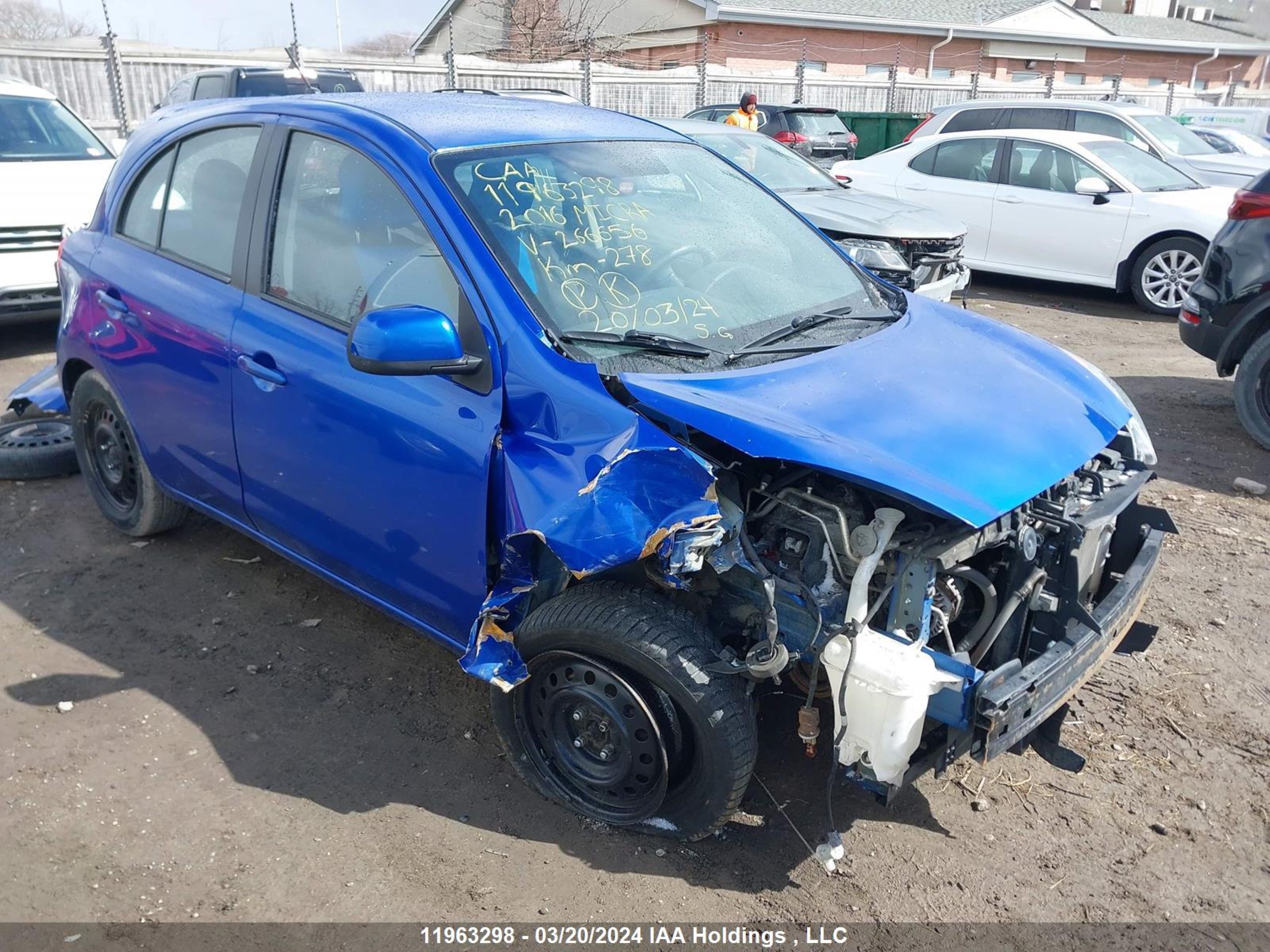 NISSAN MICRA 2016 3n1ck3cp6gl266656