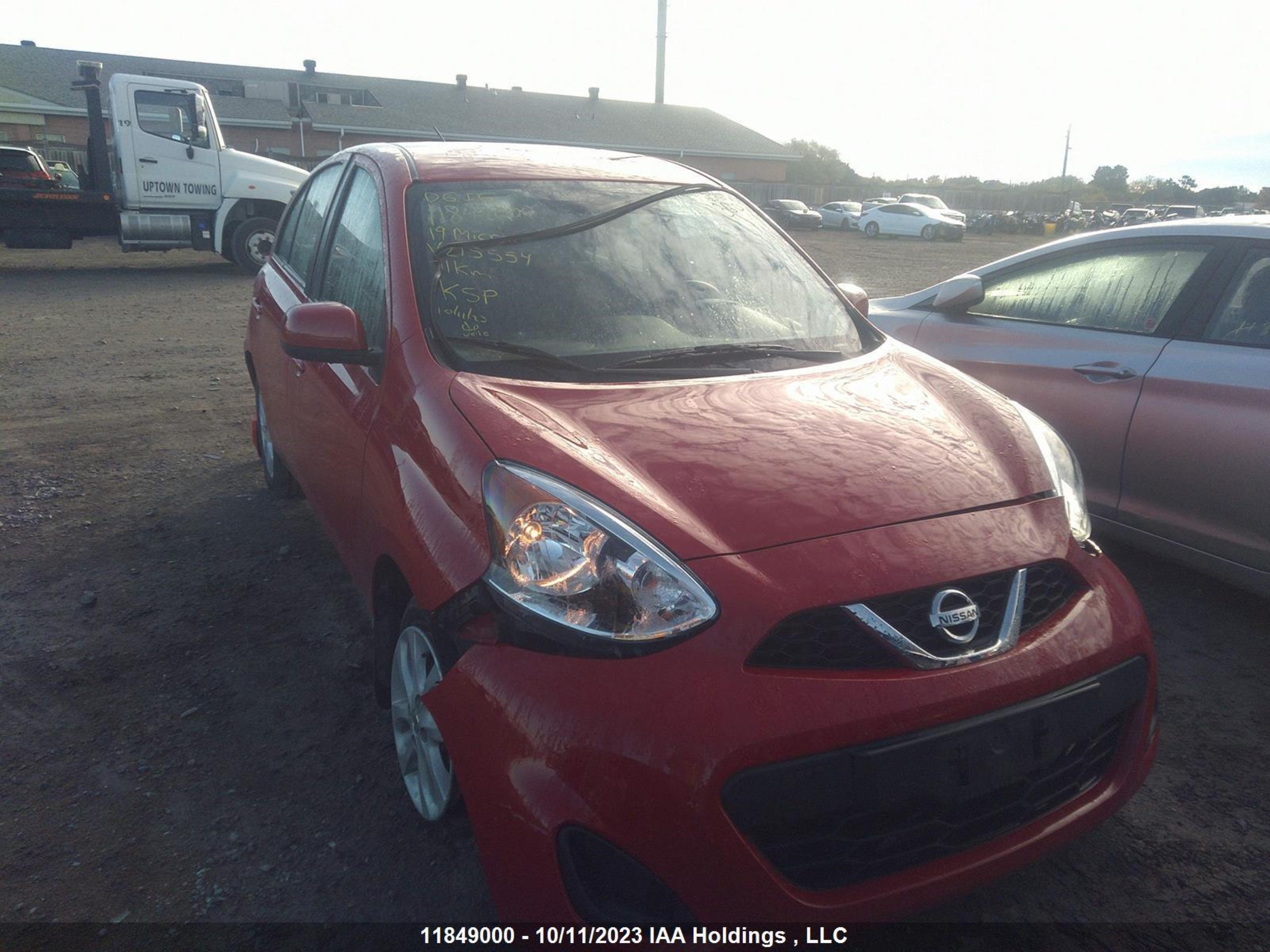 NISSAN MICRA 2019 3n1ck3cp6kl215554