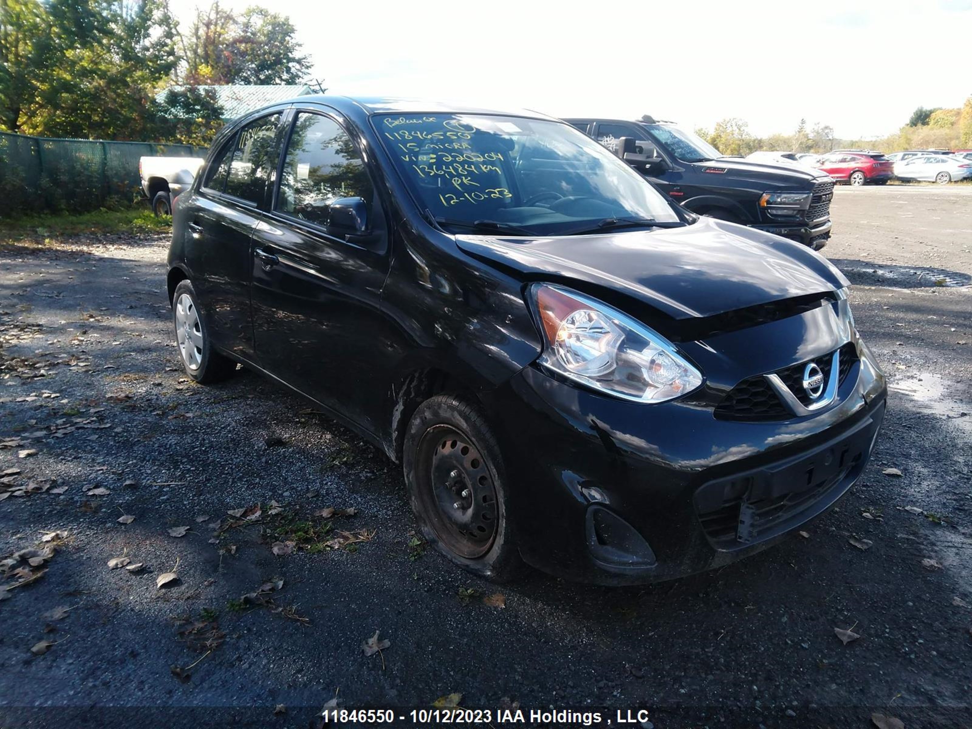 NISSAN MICRA 2015 3n1ck3cp7fl220204