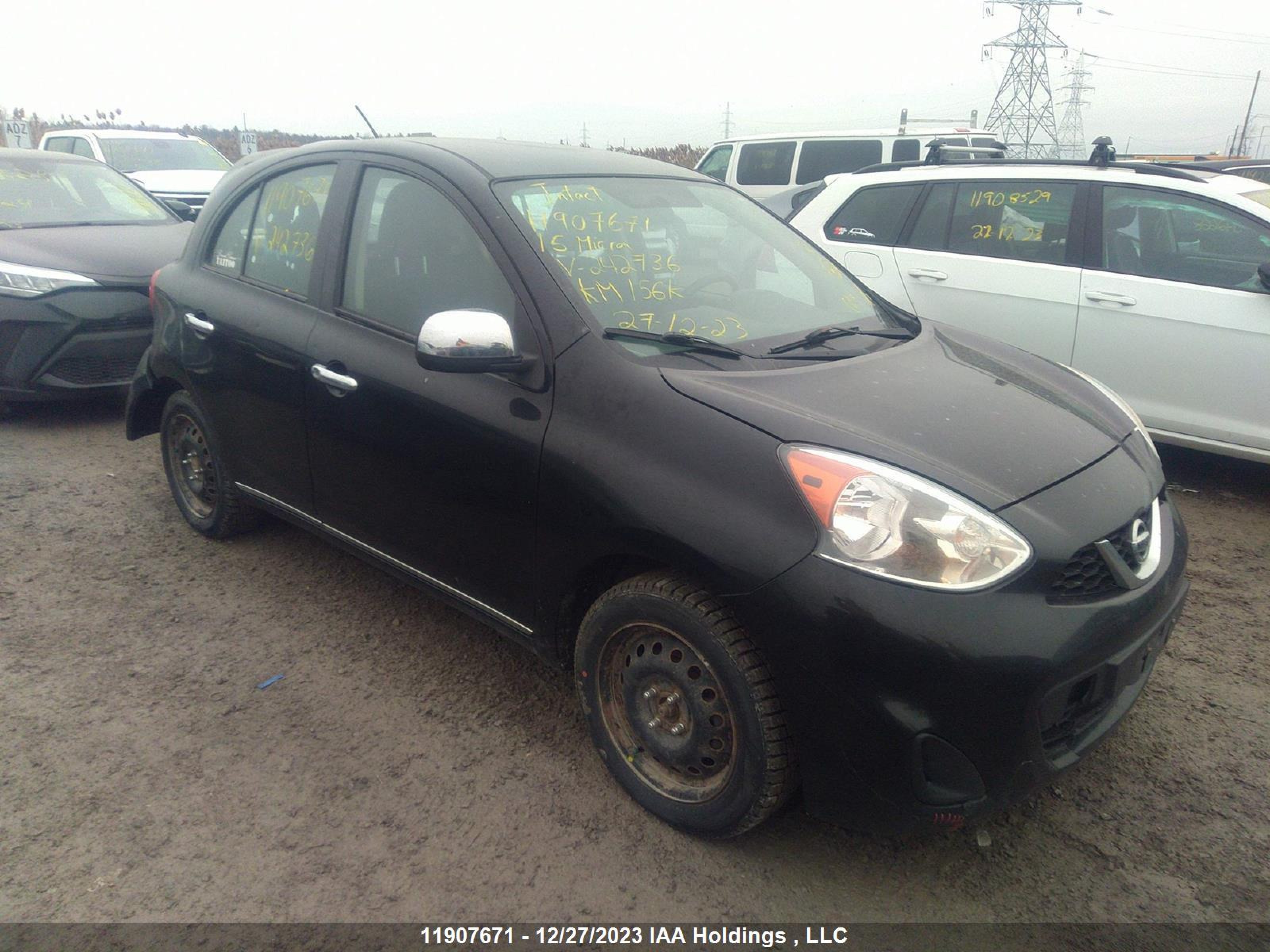 NISSAN MICRA 2015 3n1ck3cp7fl242736