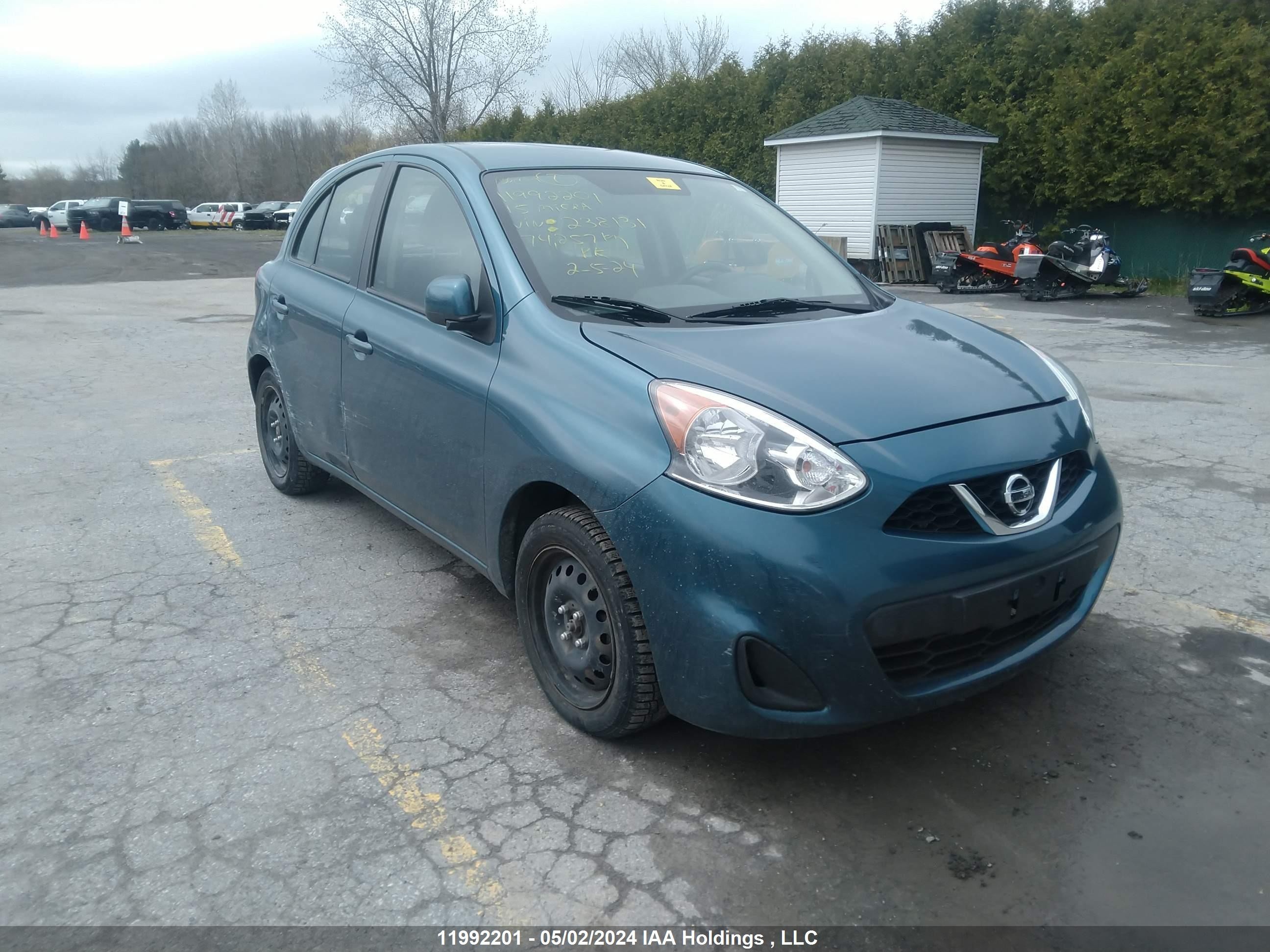 NISSAN MICRA 2015 3n1ck3cp8fl238131