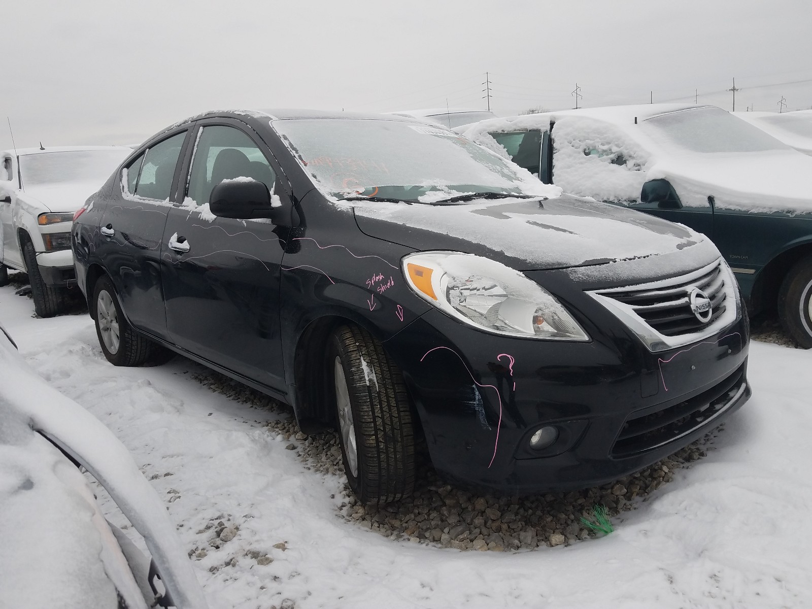 NISSAN VERSA S 2012 3n1cn7ap0cl943941