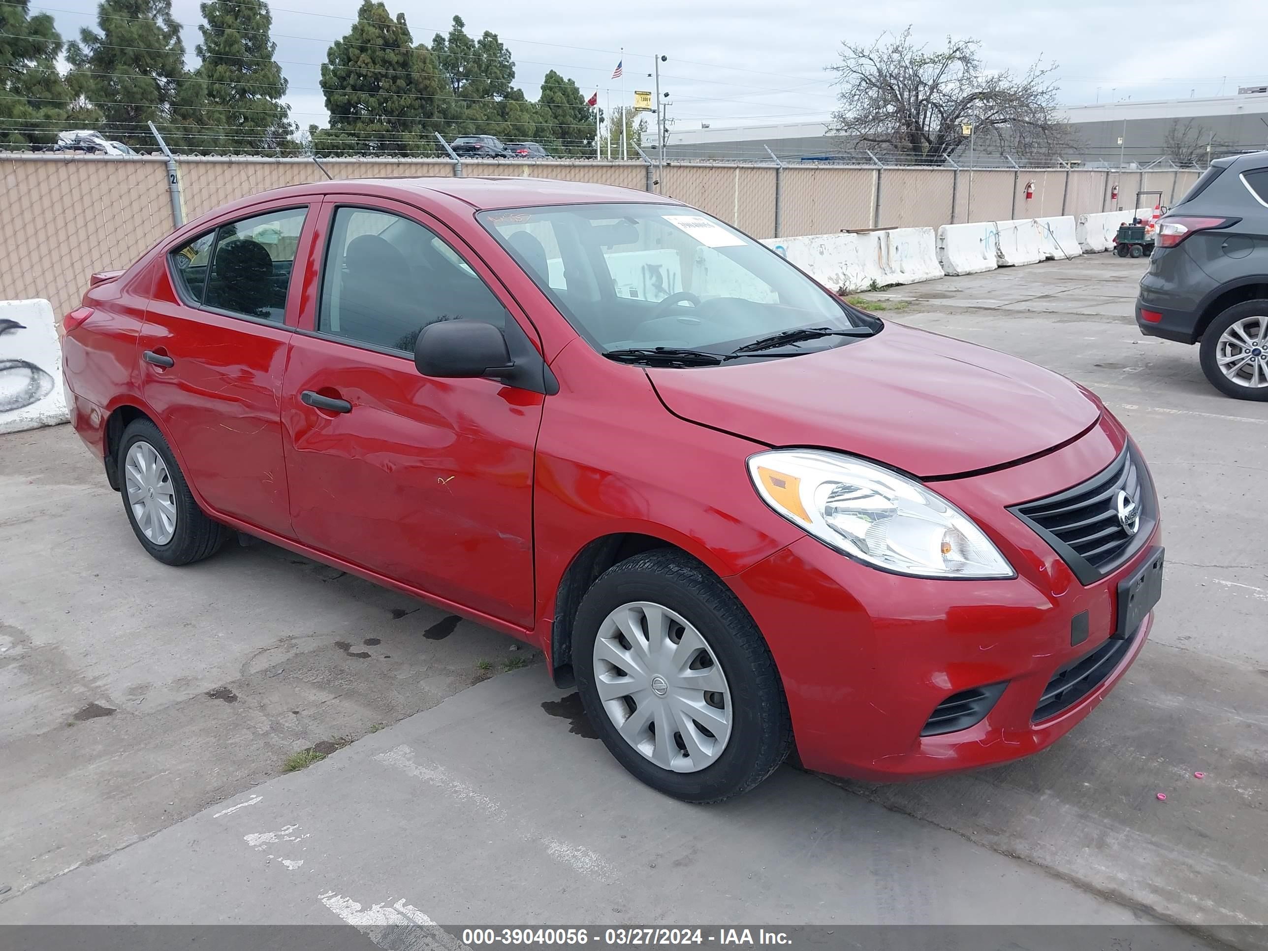 NISSAN VERSA 2014 3n1cn7ap0el818571