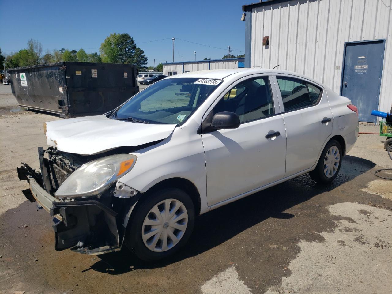 NISSAN VERSA 2014 3n1cn7ap0el846807