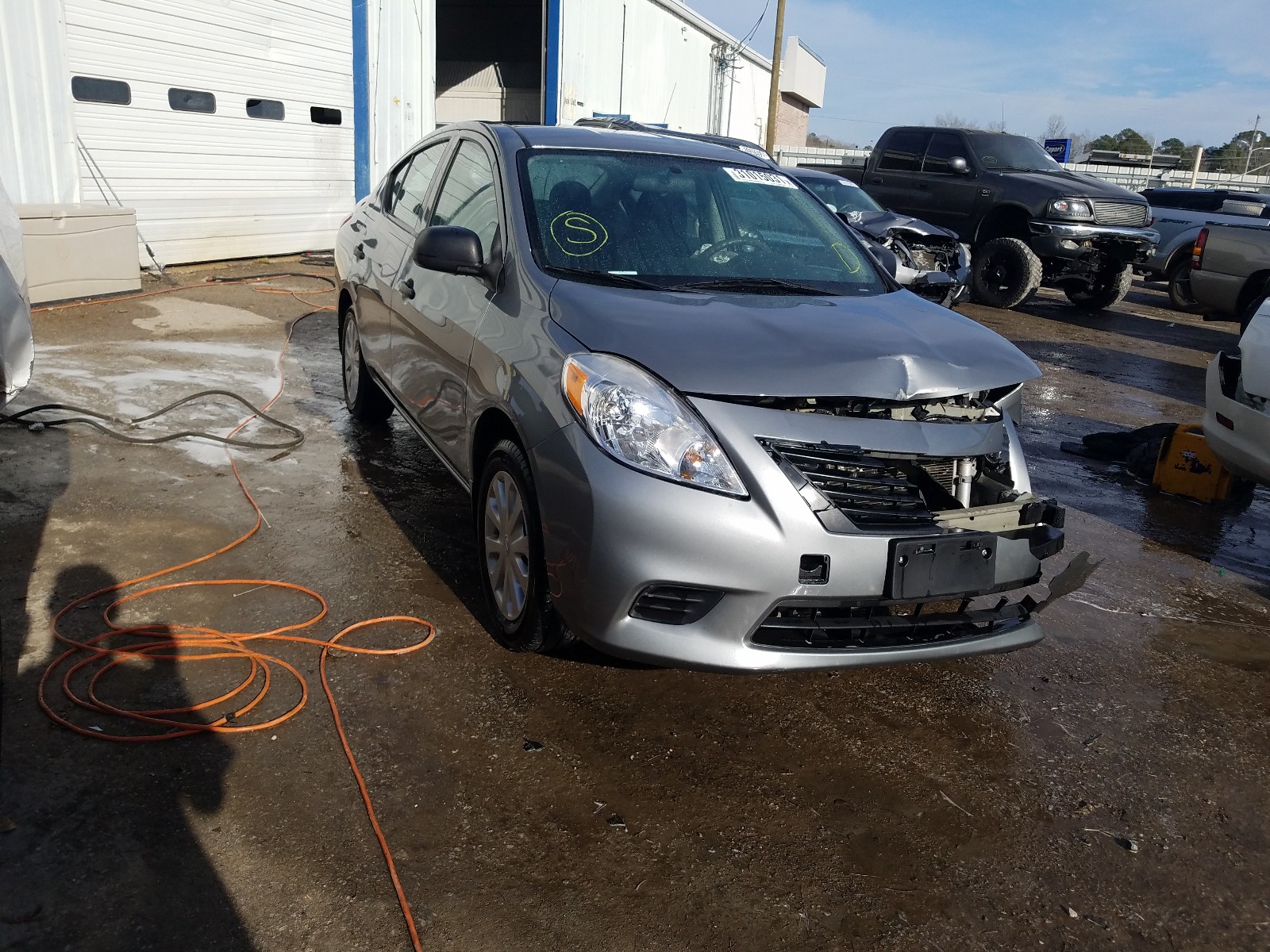 NISSAN VERSA S 2014 3n1cn7ap0el862926