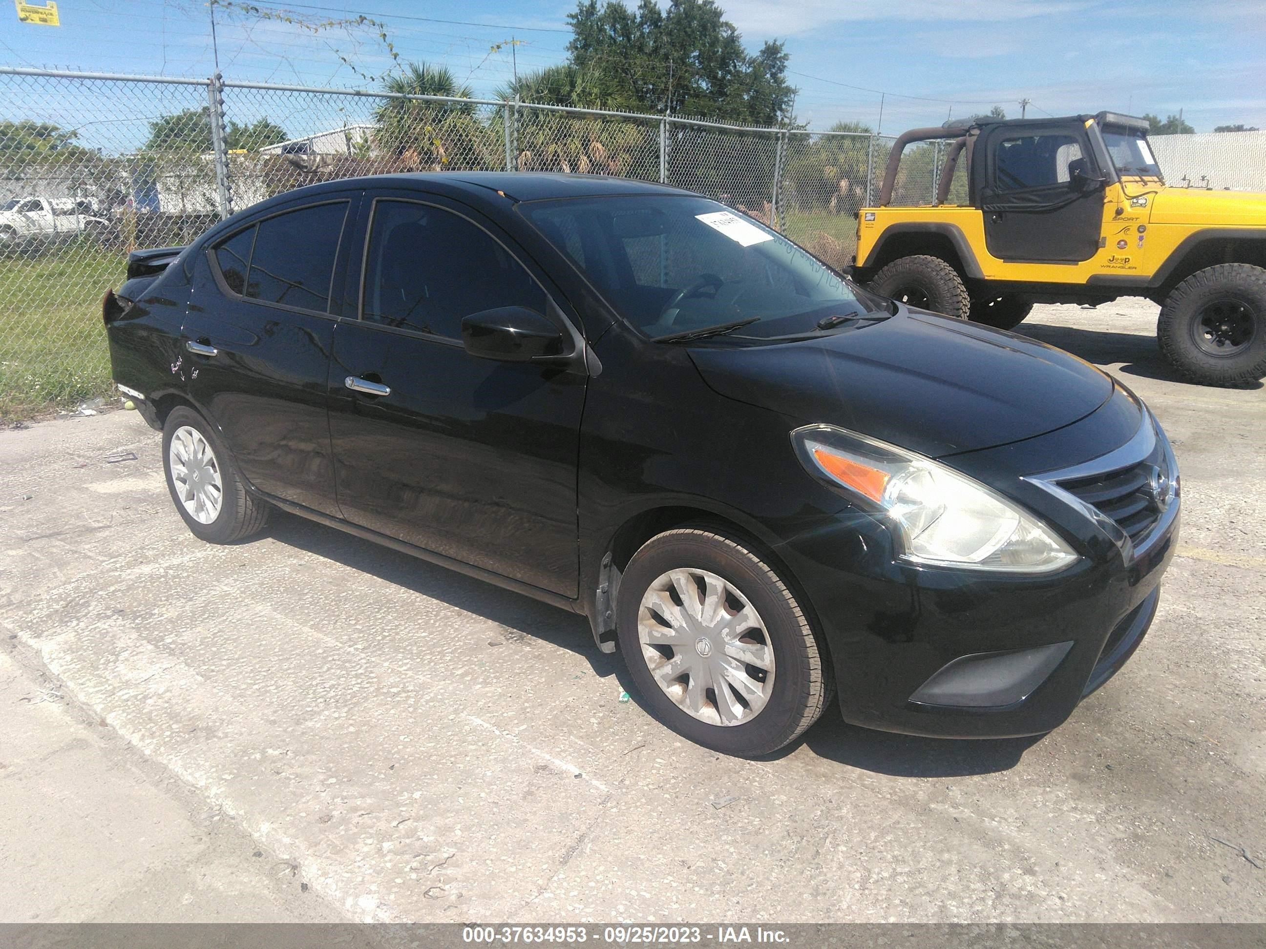 NISSAN VERSA 2015 3n1cn7ap0fl809516