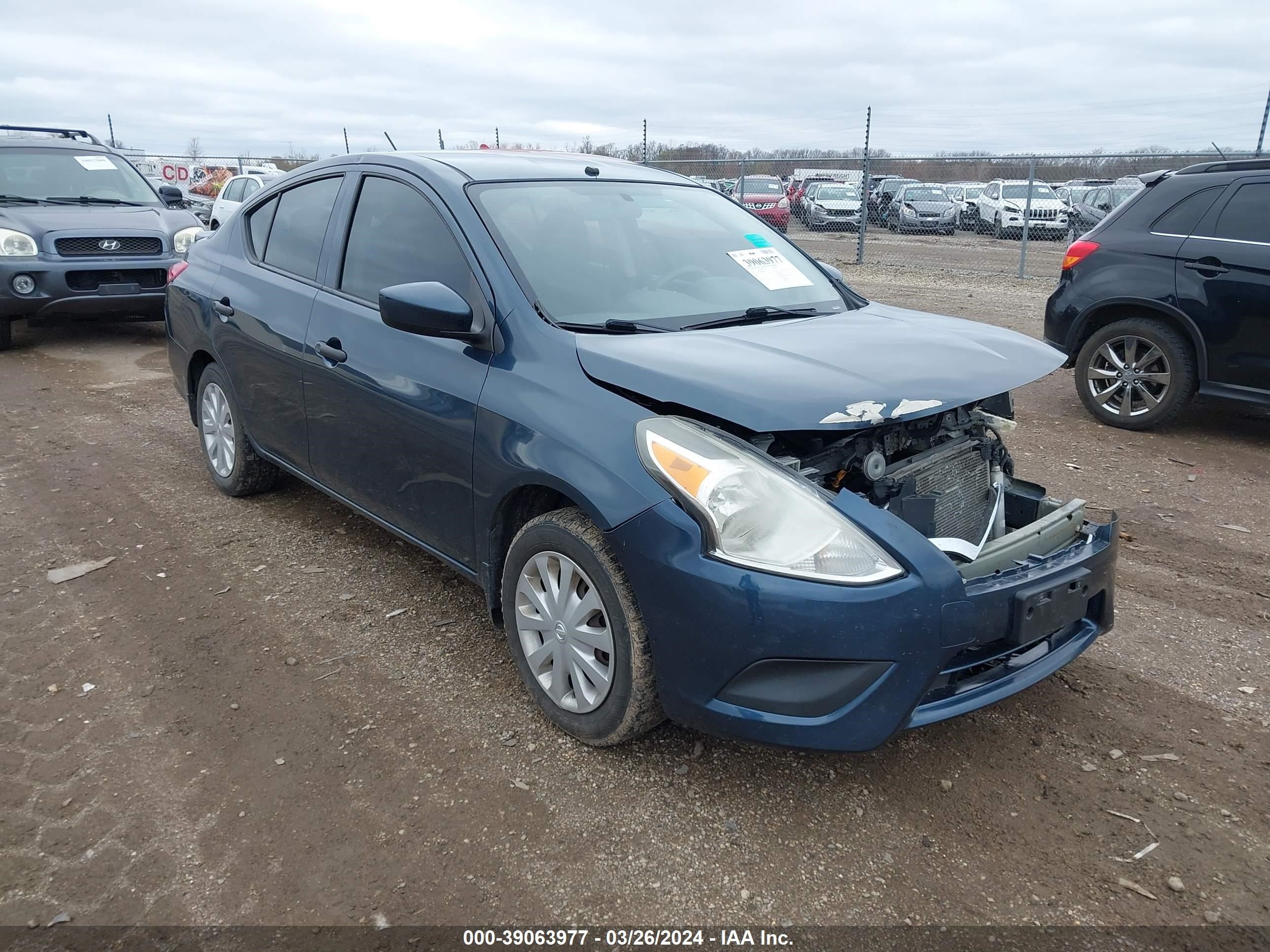 NISSAN VERSA 2016 3n1cn7ap0gl858362