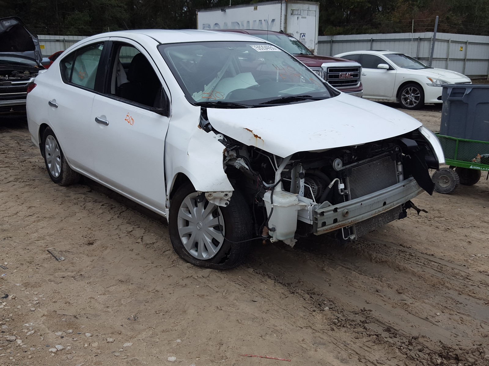 NISSAN VERSA S 2017 3n1cn7ap0hl869007