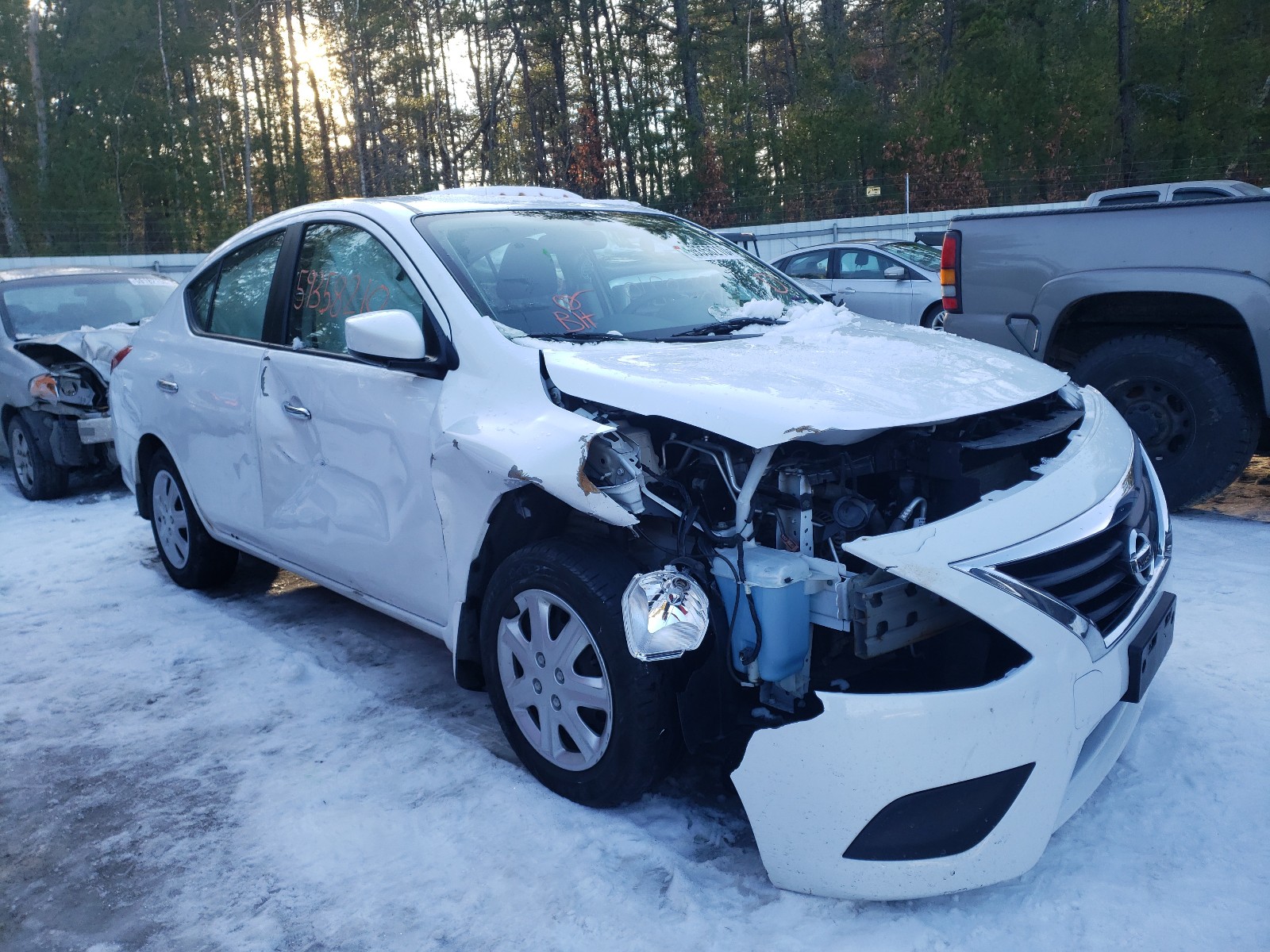 NISSAN VERSA S 2018 3n1cn7ap0jl867652