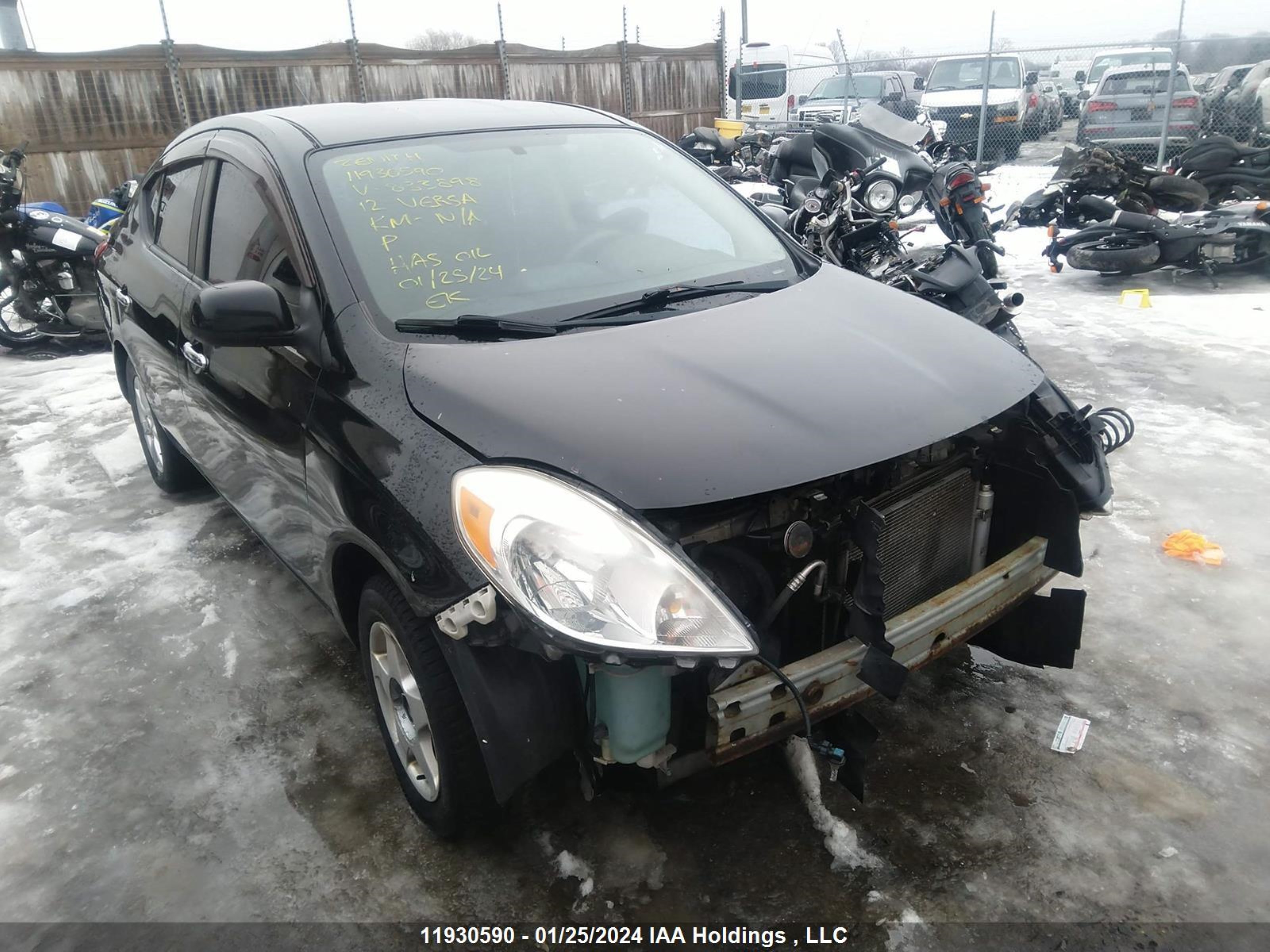 NISSAN VERSA 2012 3n1cn7ap1cl833898