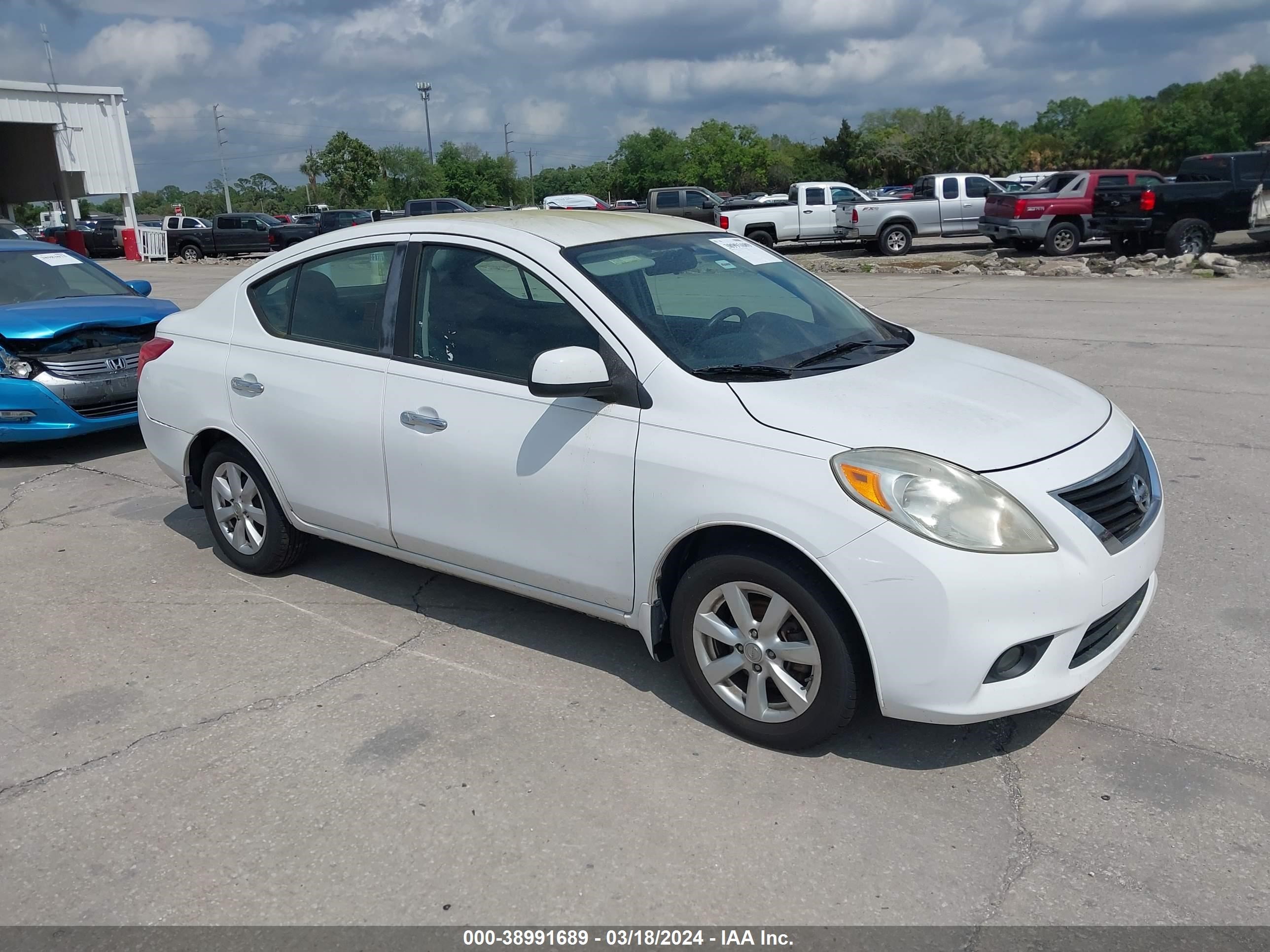 NISSAN VERSA 2012 3n1cn7ap1cl933628