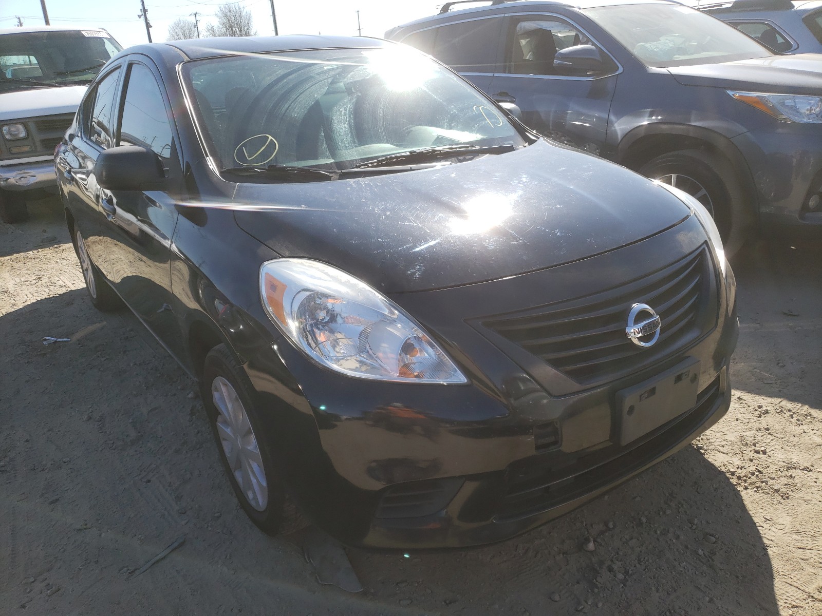 NISSAN VERSA S 2014 3n1cn7ap1el802573