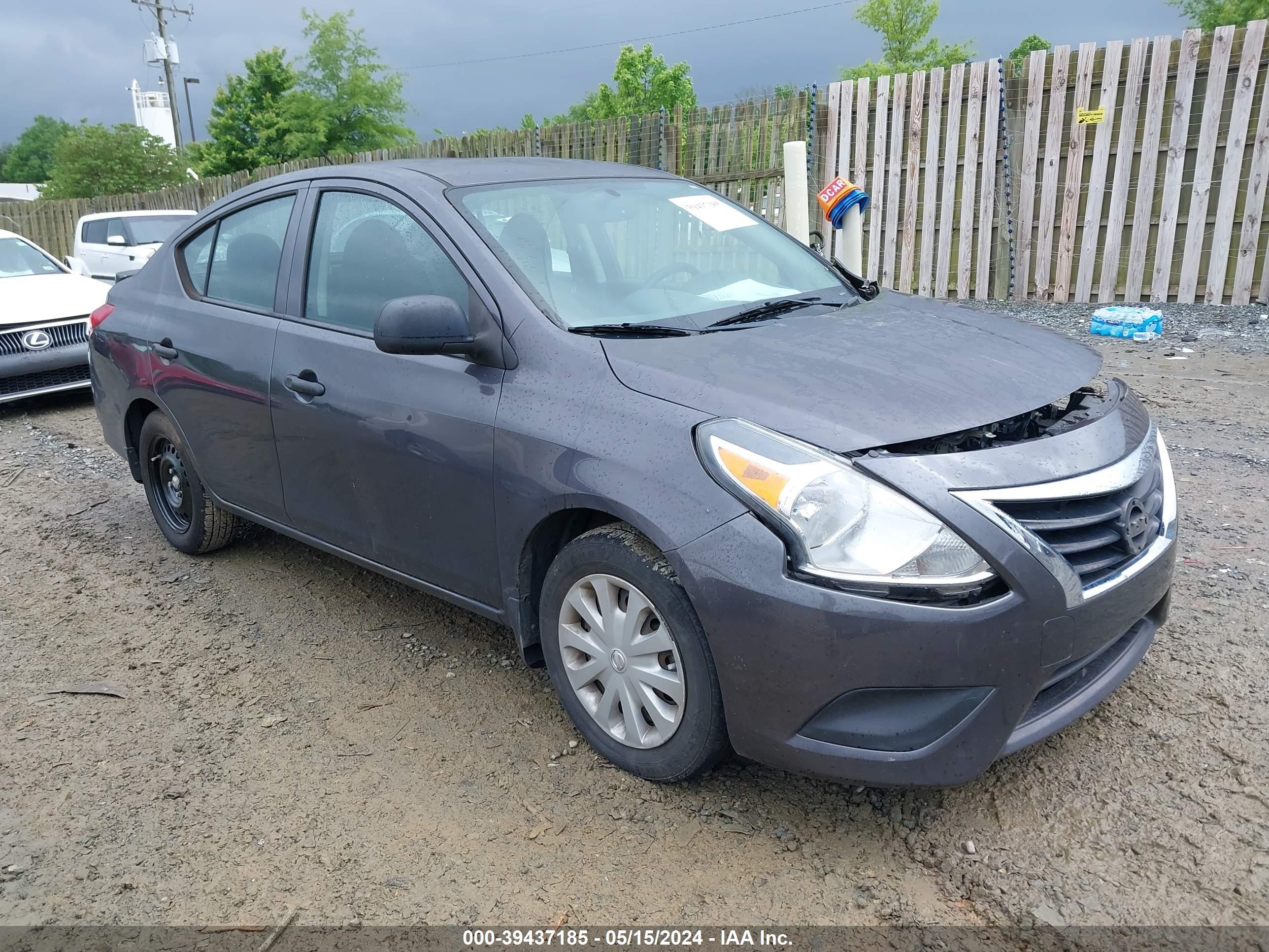 NISSAN VERSA 2015 3n1cn7ap1fl805782