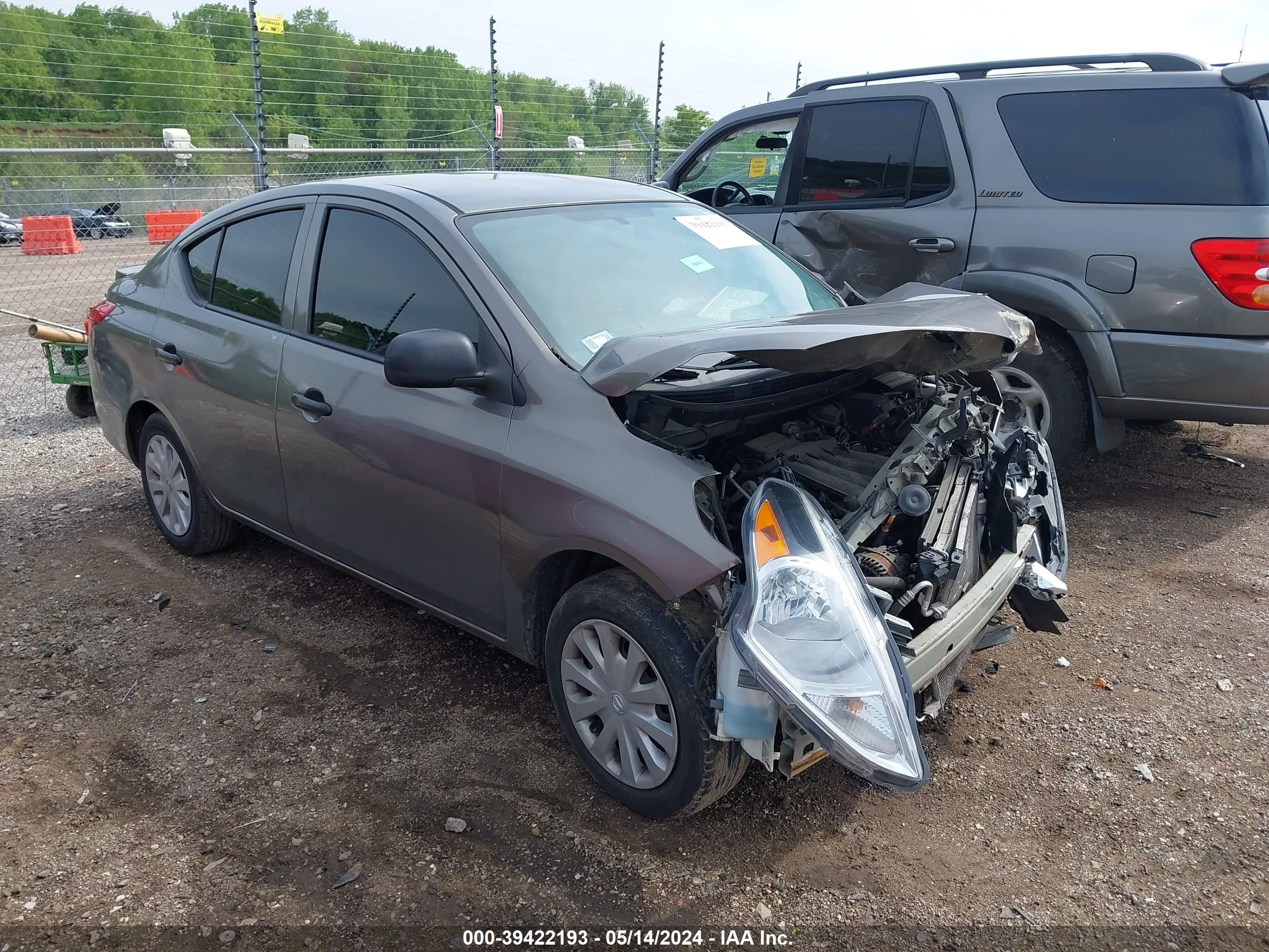 NISSAN VERSA 2015 3n1cn7ap1fl813591