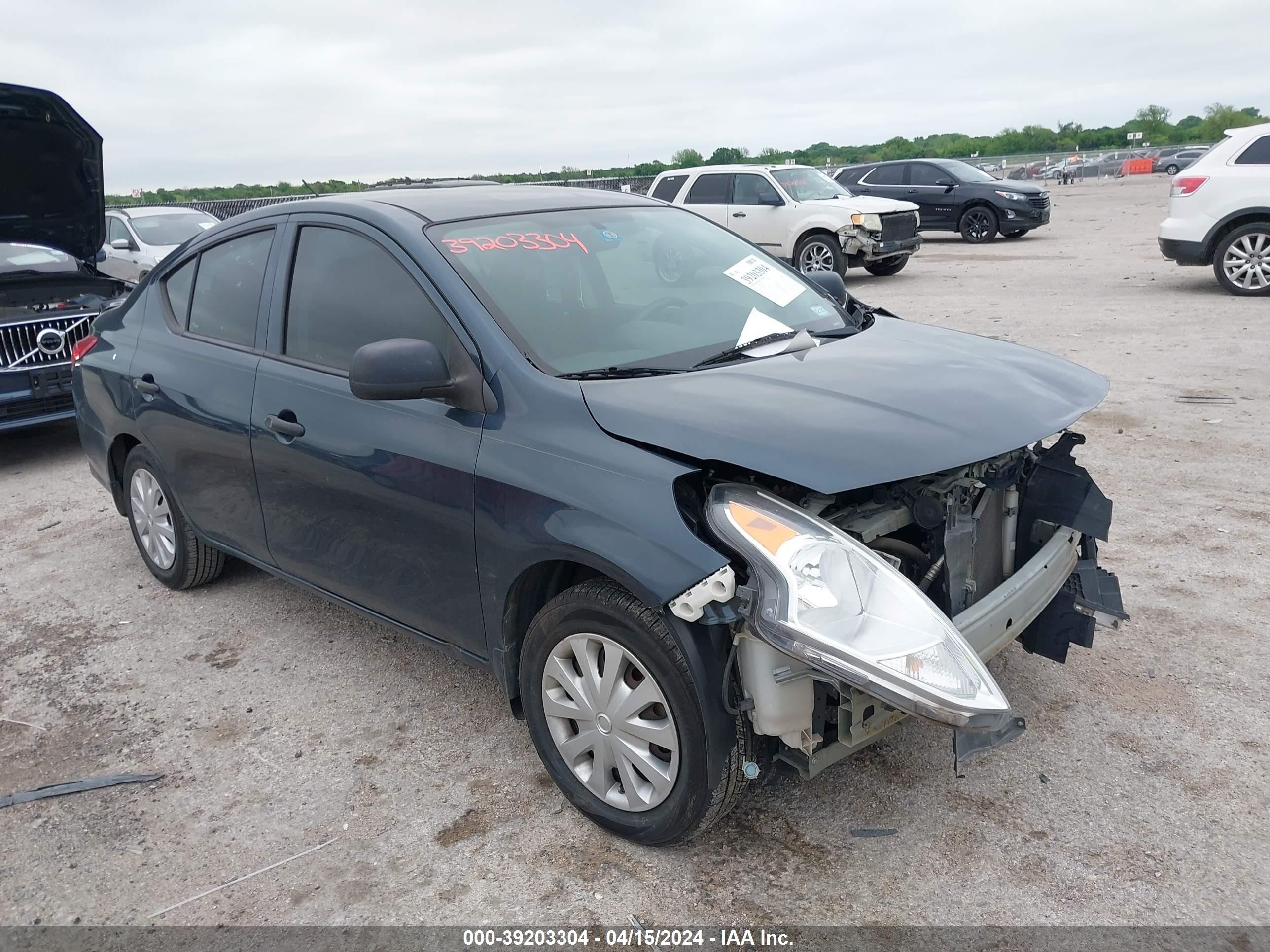 NISSAN VERSA 2015 3n1cn7ap1fl831749